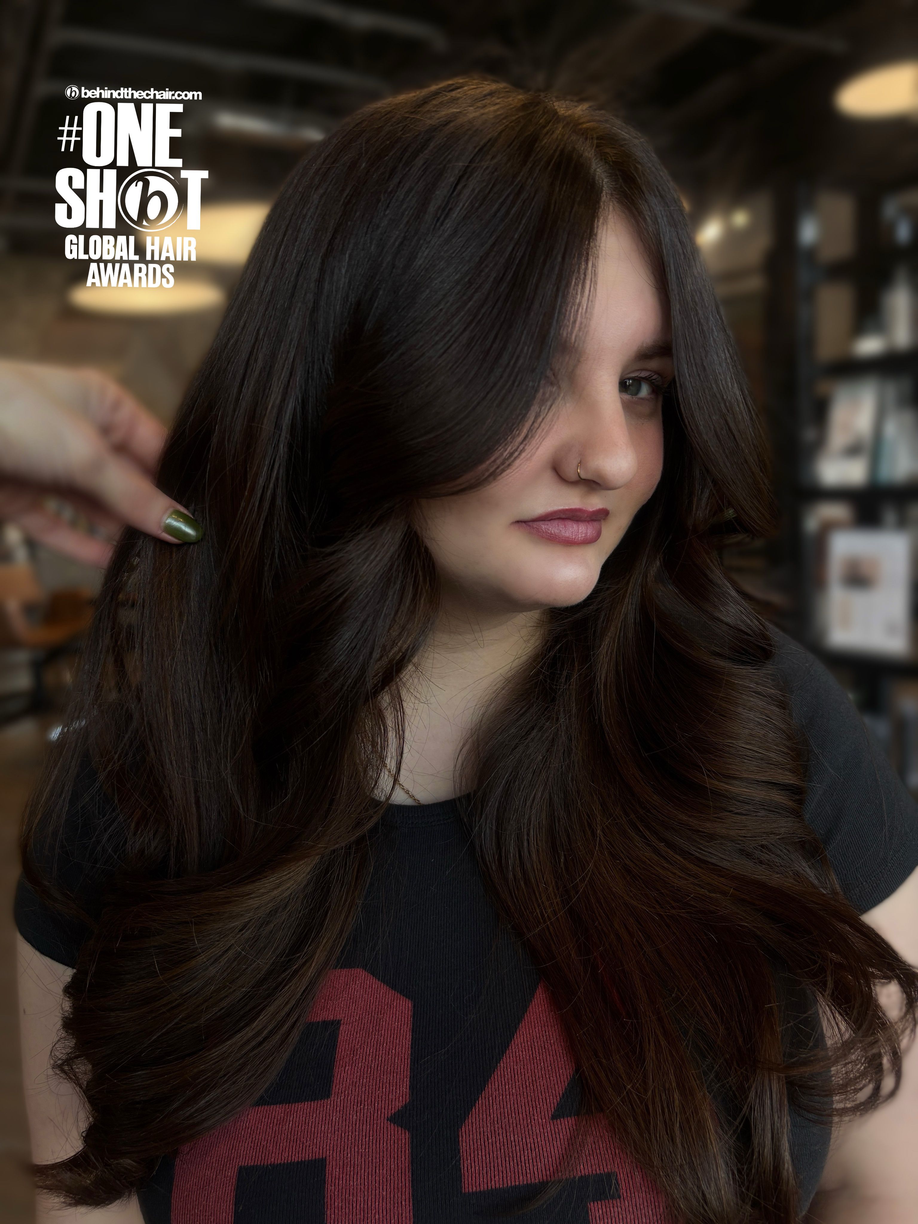 Kelsey Woodard — Brunettes ONESHOT Hair Awards entry