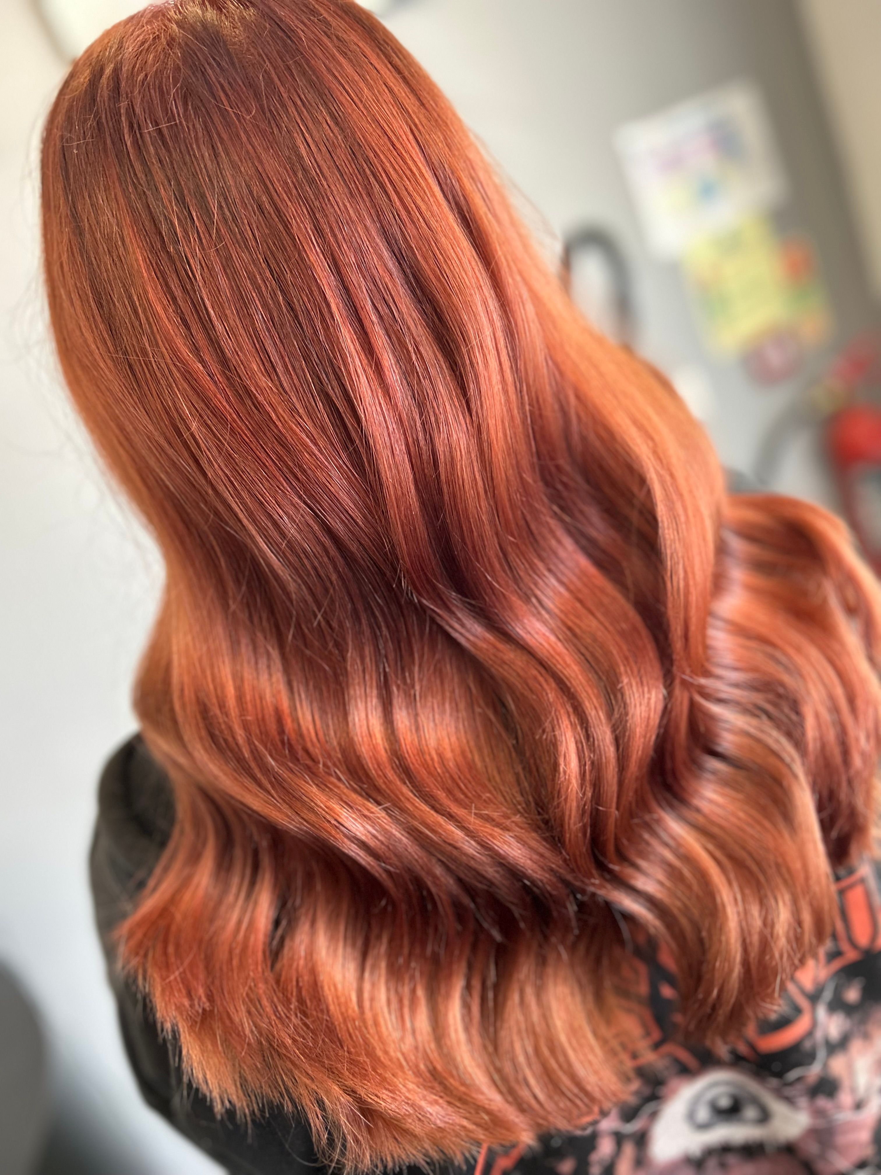 Chloe Bradford — Reds ONESHOT Hair Awards entry