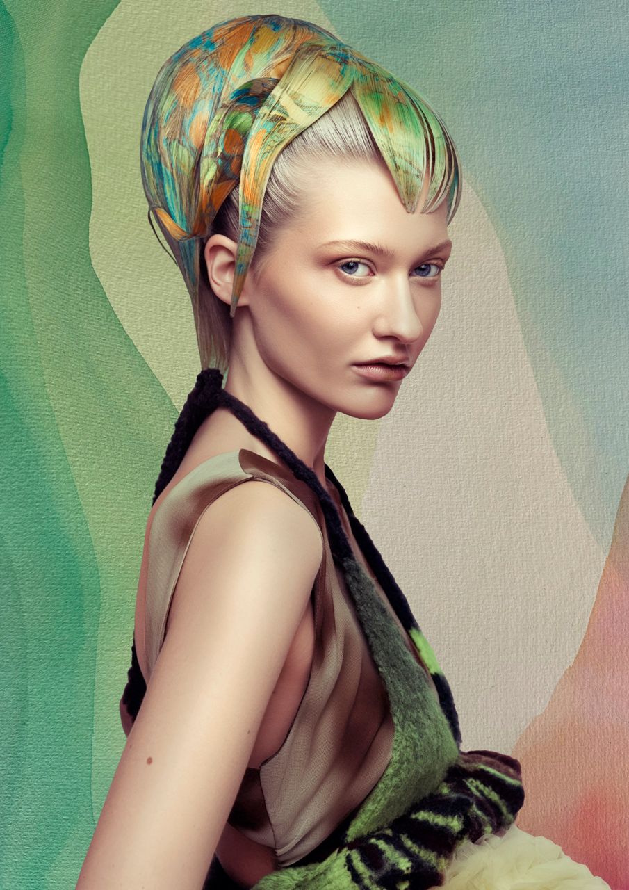 Ivonne Martens Opdam — Hair Color Collection ONESHOT Hair Awards entry