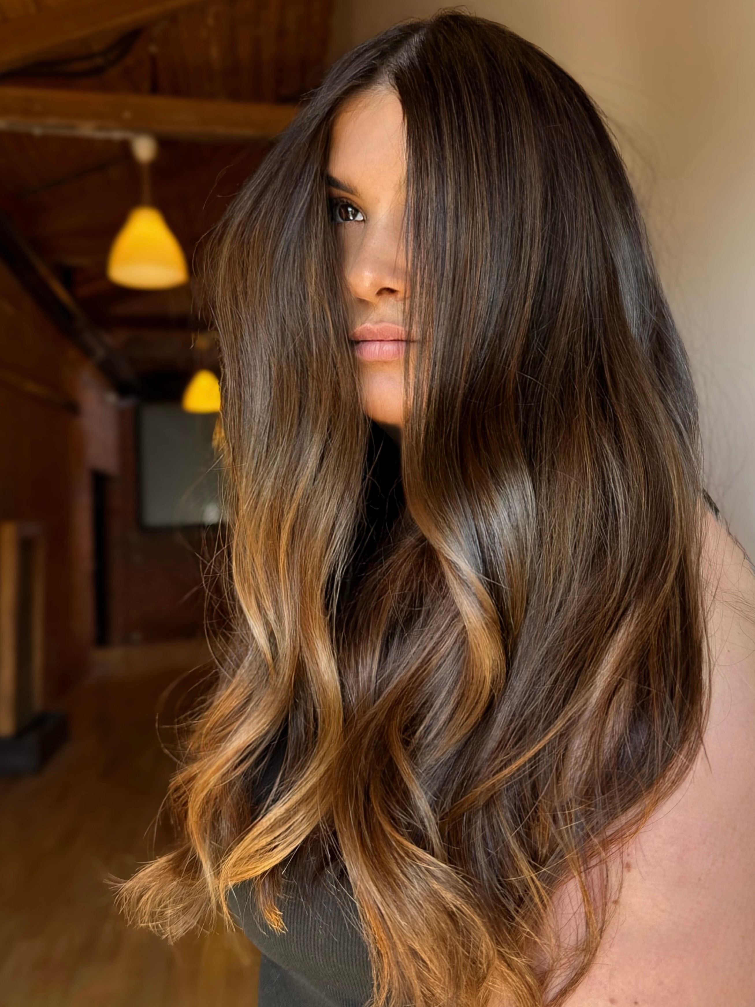 Ashley Walsh — Warm Balayage ONESHOT Hair Awards entry