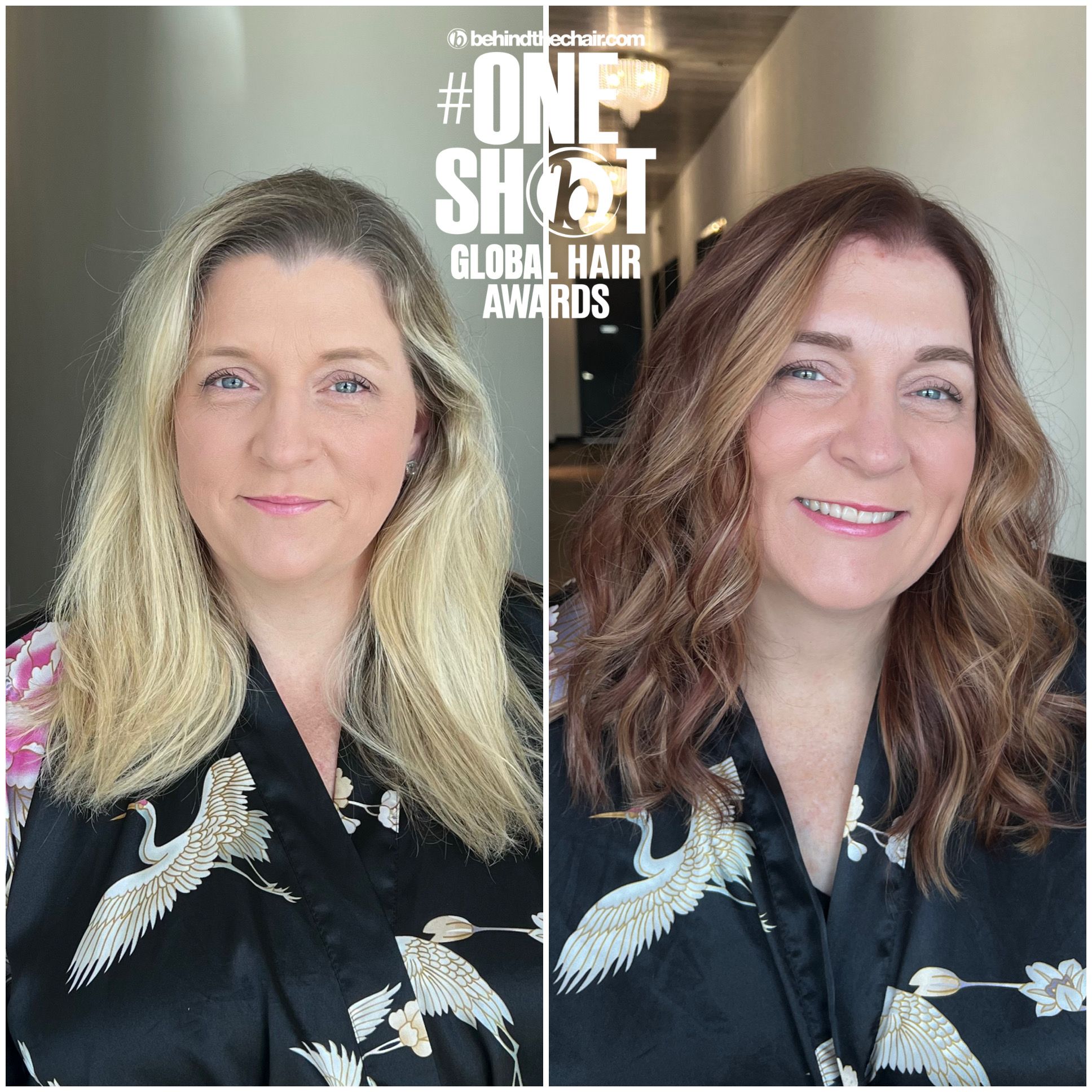 Tanya McAfee South — Color Transformation ONESHOT Hair Awards entry