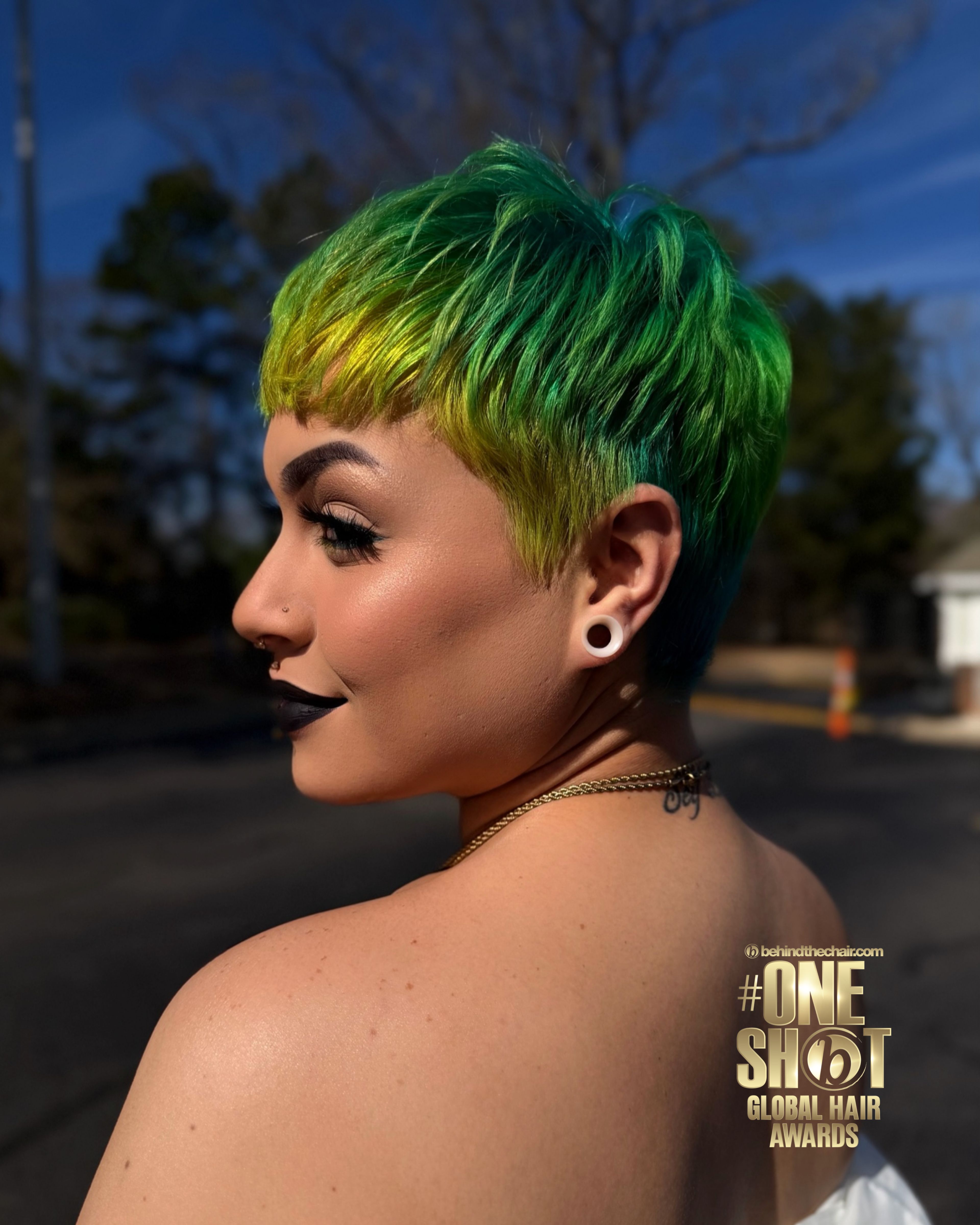 Mariana Pizarro — Pixie/Bixie ONESHOT Hair Awards entry