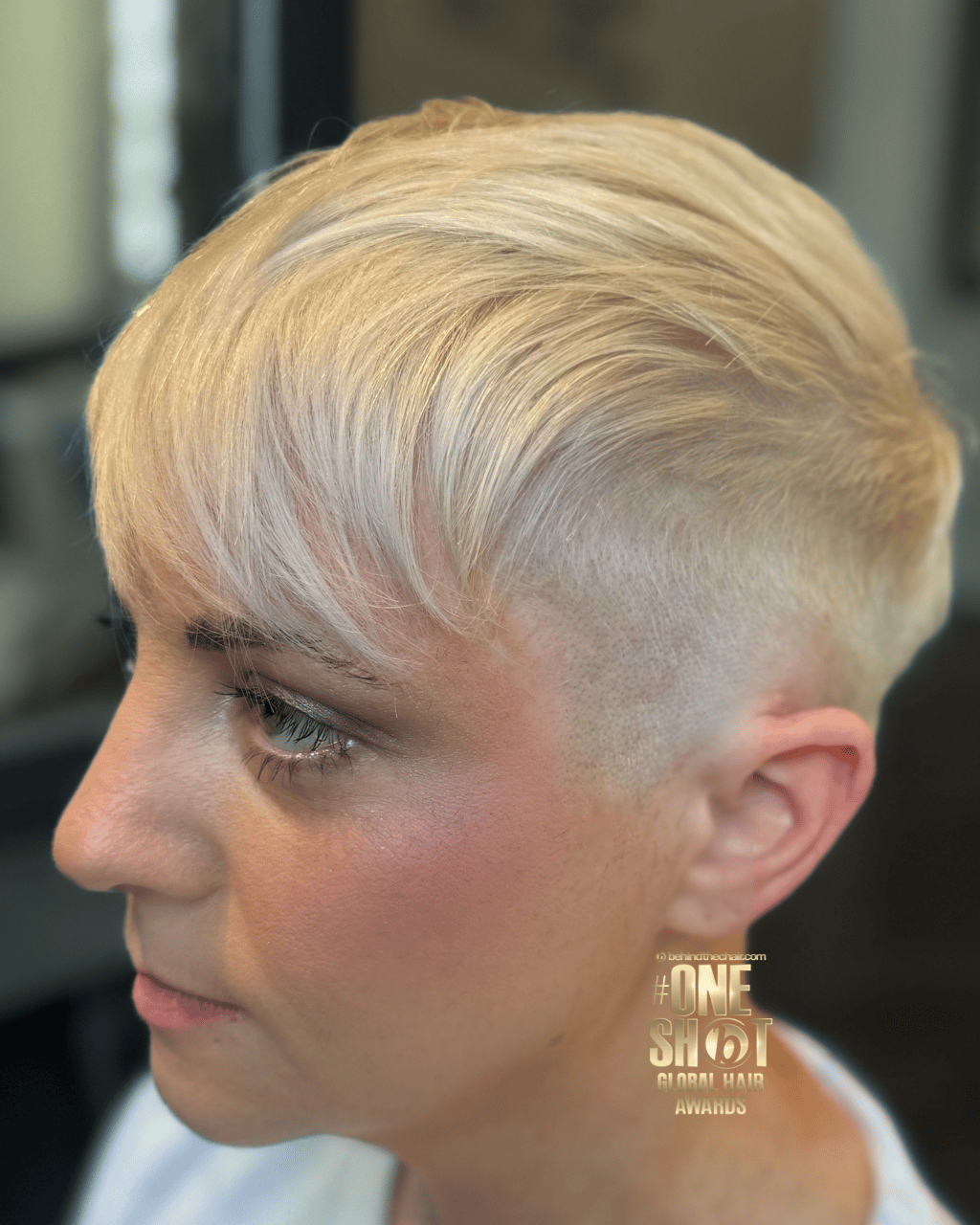 Brandon Edward — Platinum ONESHOT Hair Awards entry