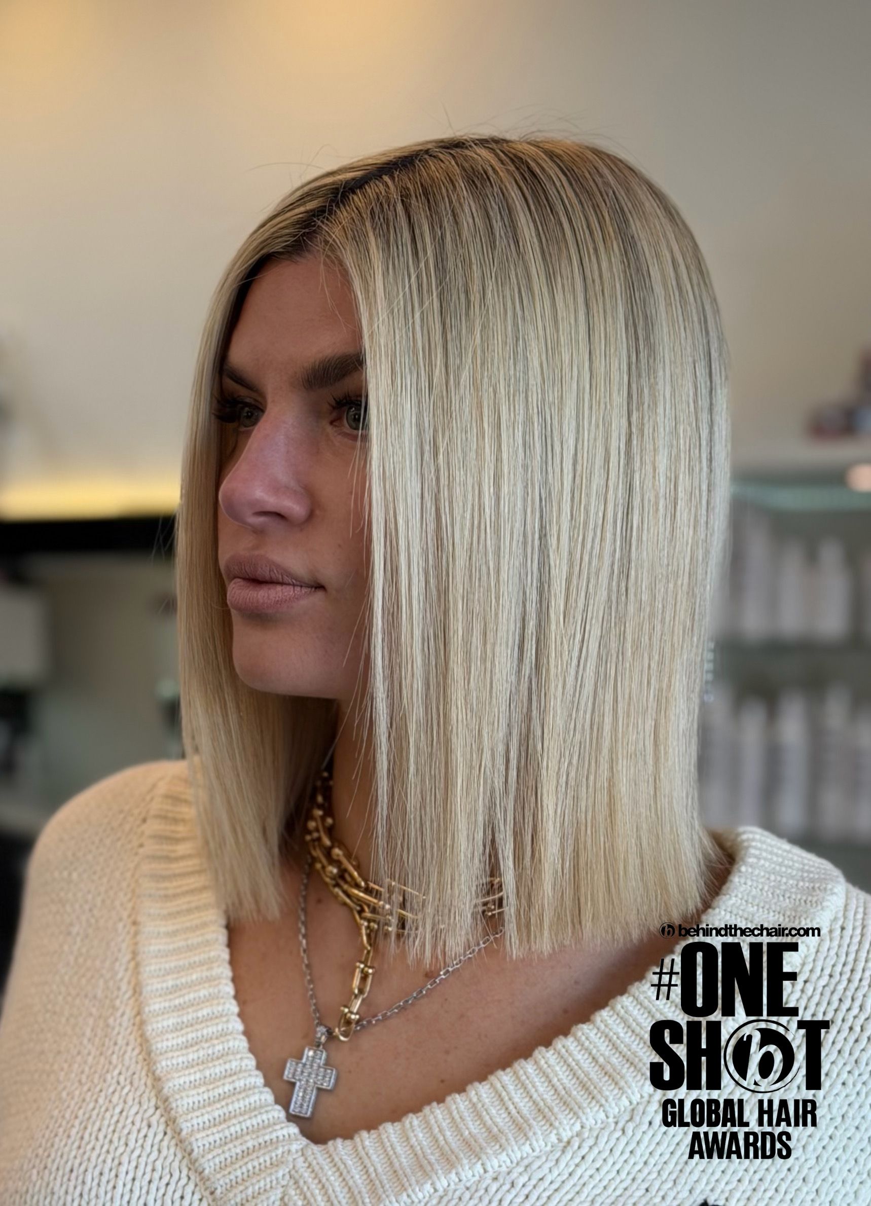 Inna Olefir — Blondes ONESHOT Hair Awards entry