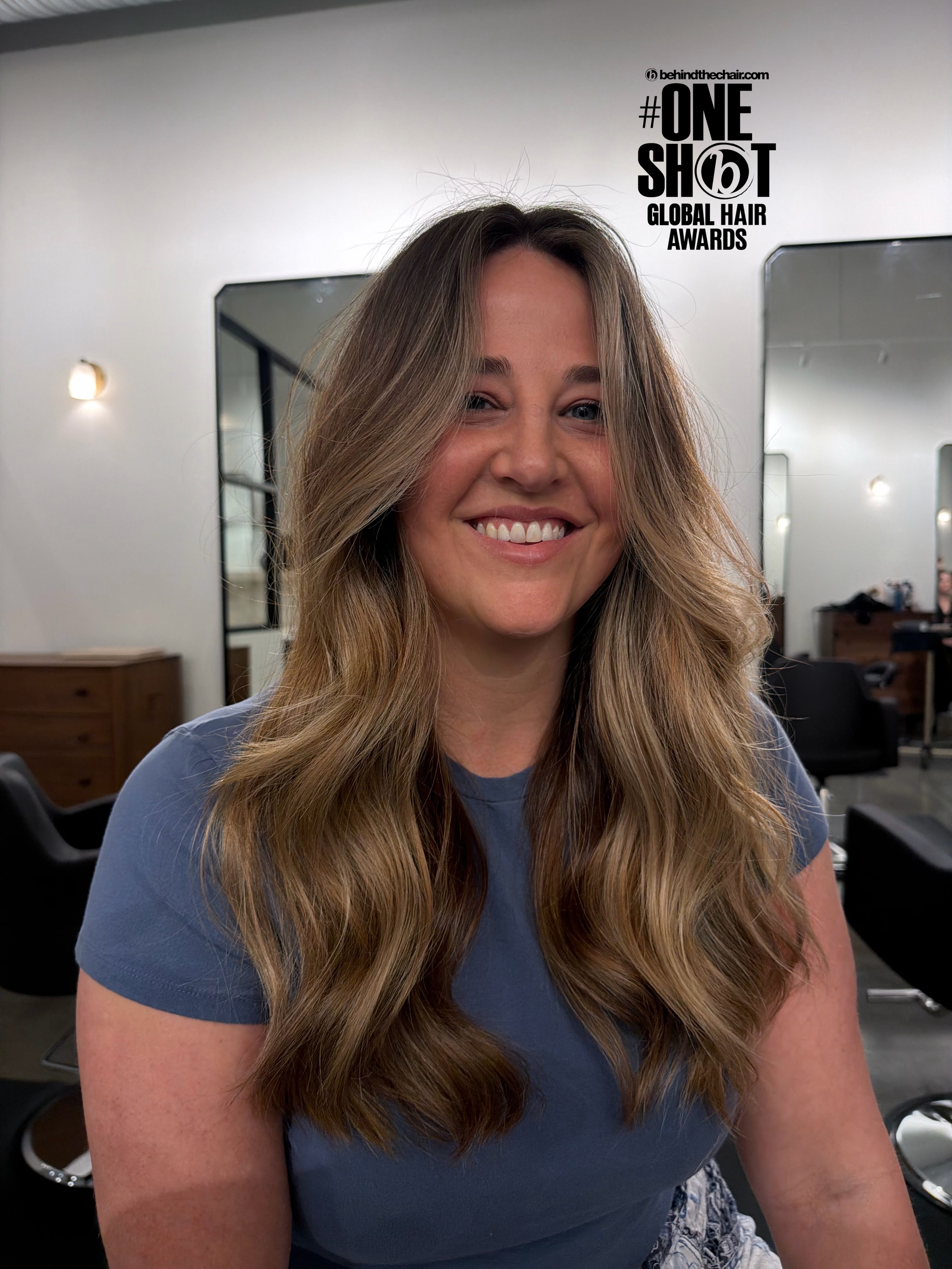 Bailey Keener — Warm Balayage ONESHOT Hair Awards entry
