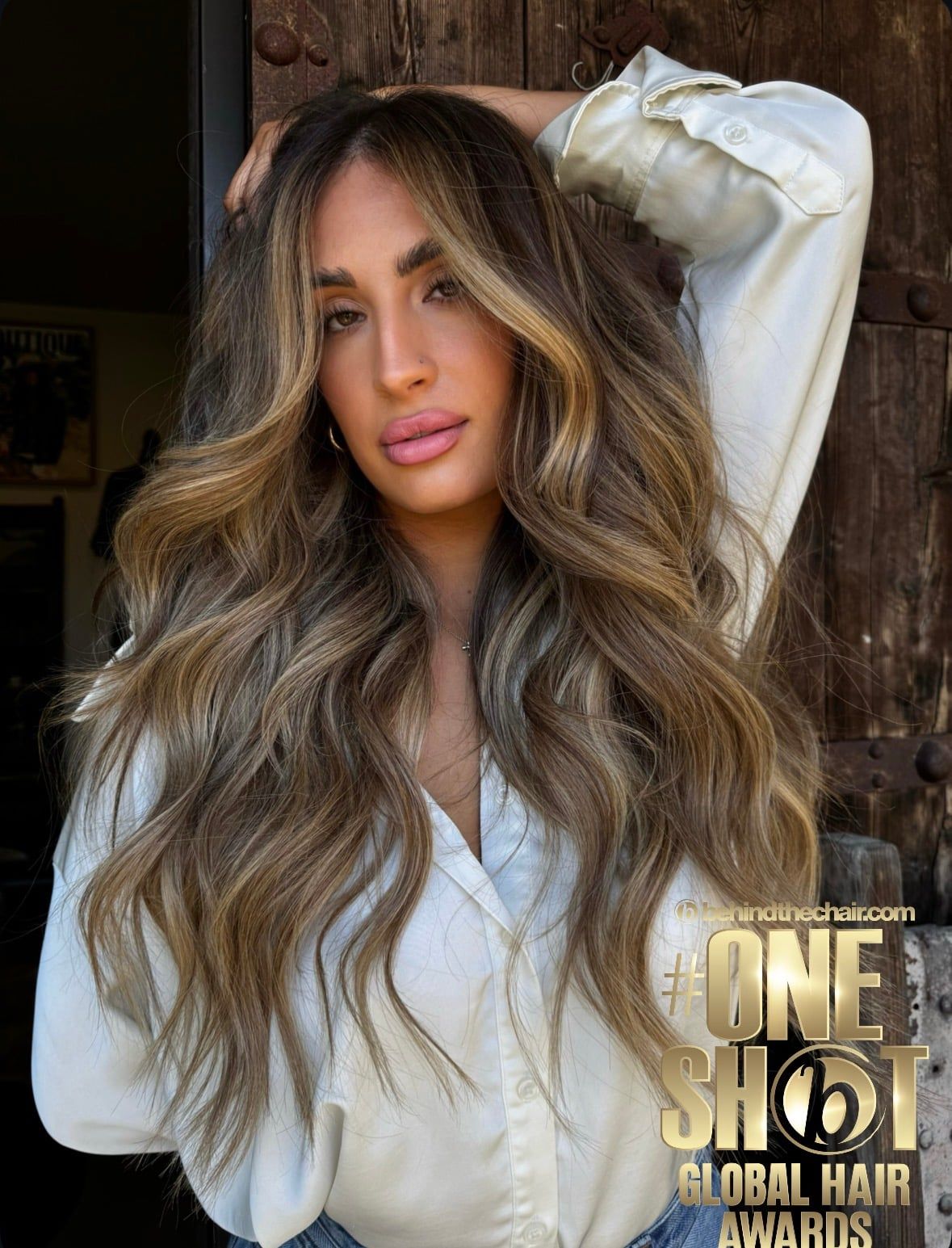 Natalie Rice — Warm Balayage ONESHOT Hair Awards entry