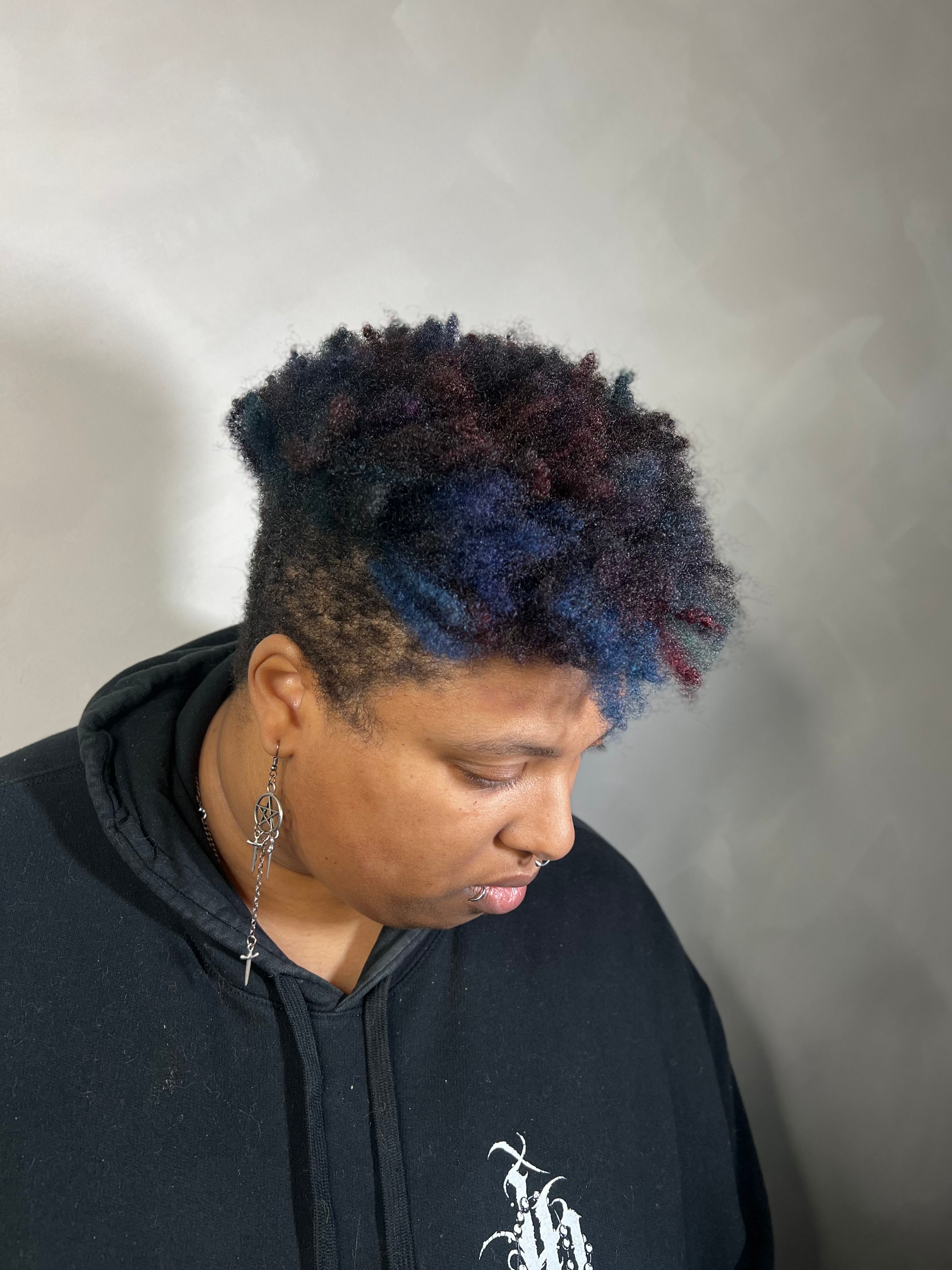 Sarah Santella — Natural Texture ONESHOT Hair Awards entry