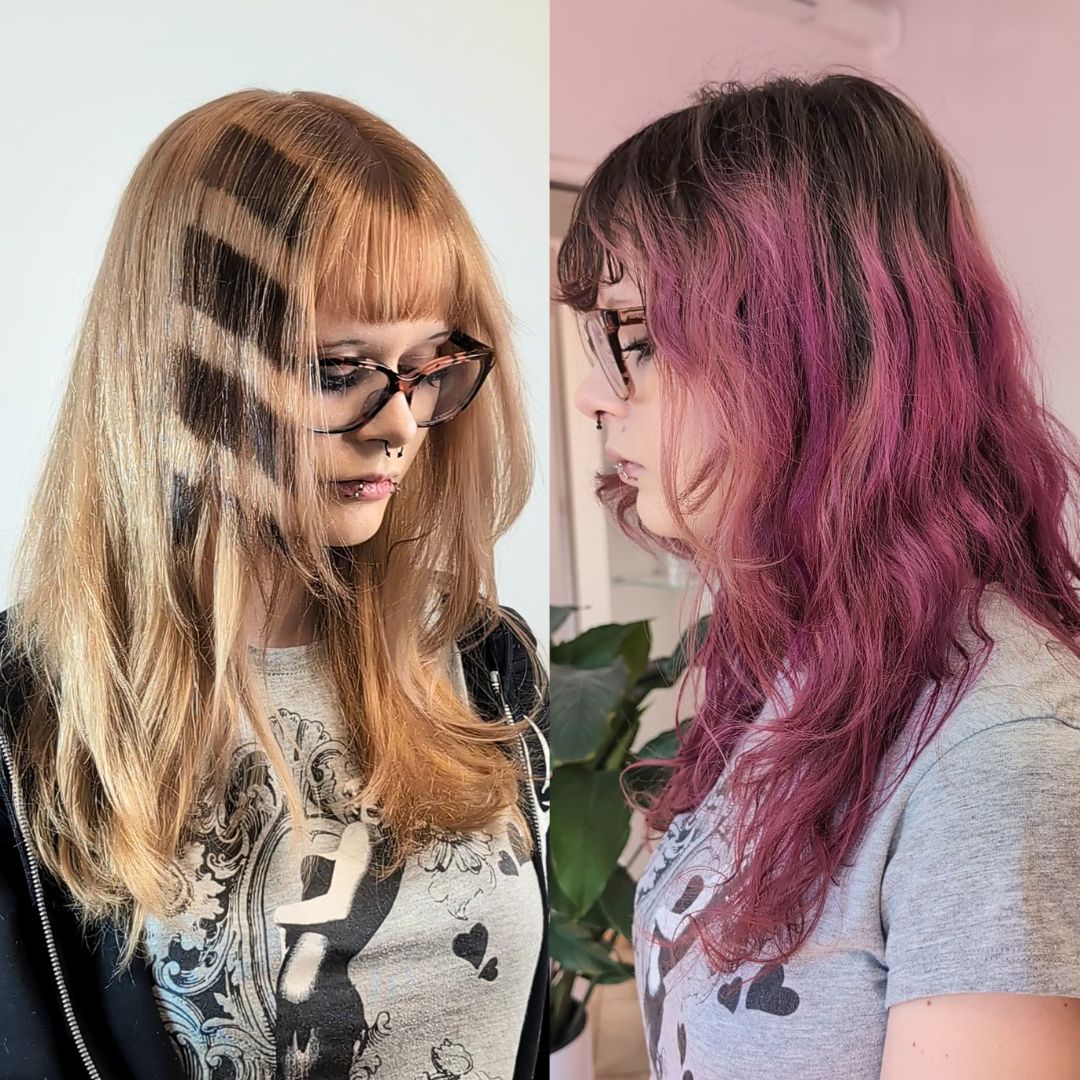 Weronika Wejner — Color Transformation ONESHOT Hair Awards entry