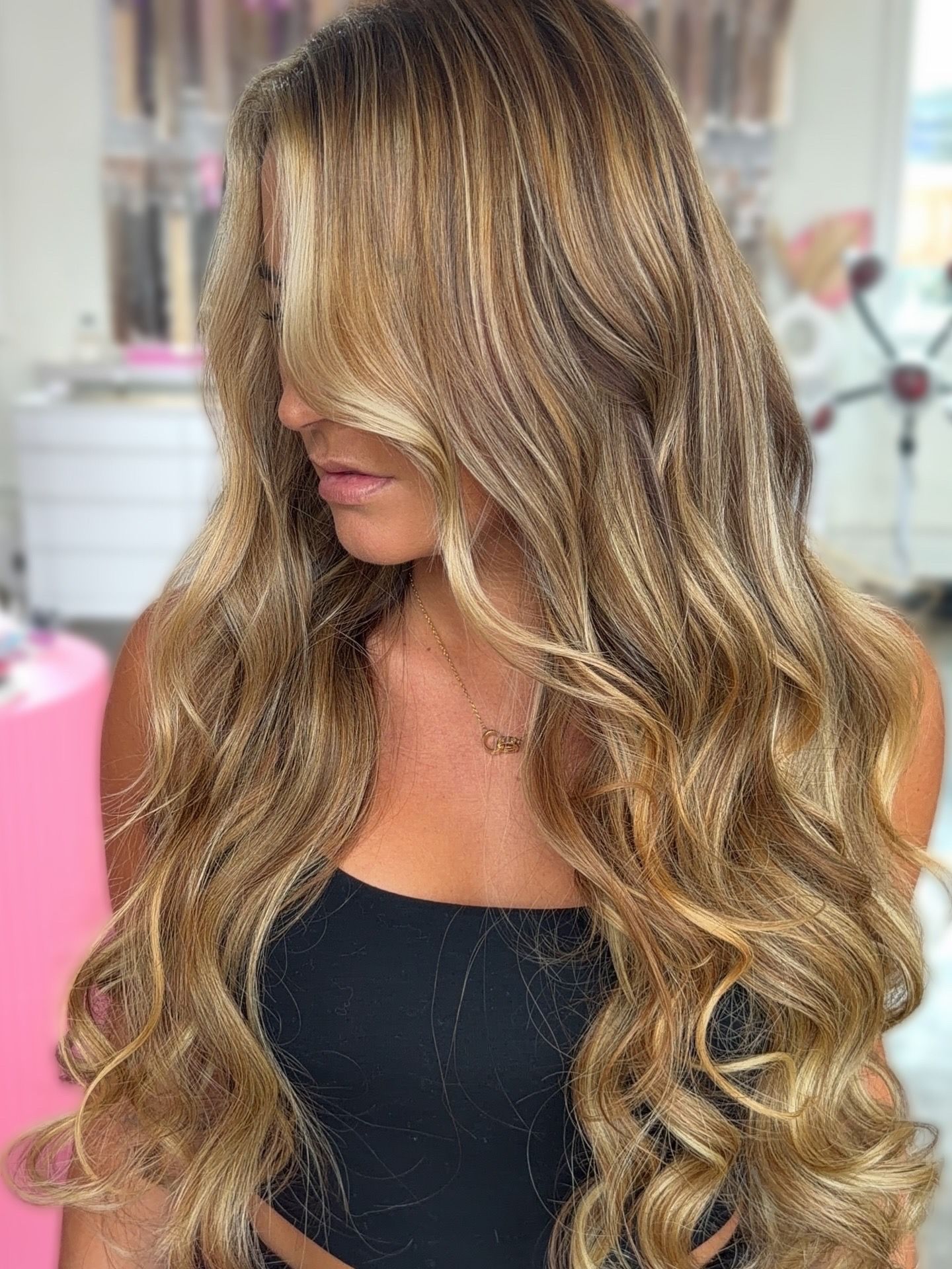 Ashley Mullins — Warm Balayage ONESHOT Hair Awards entry
