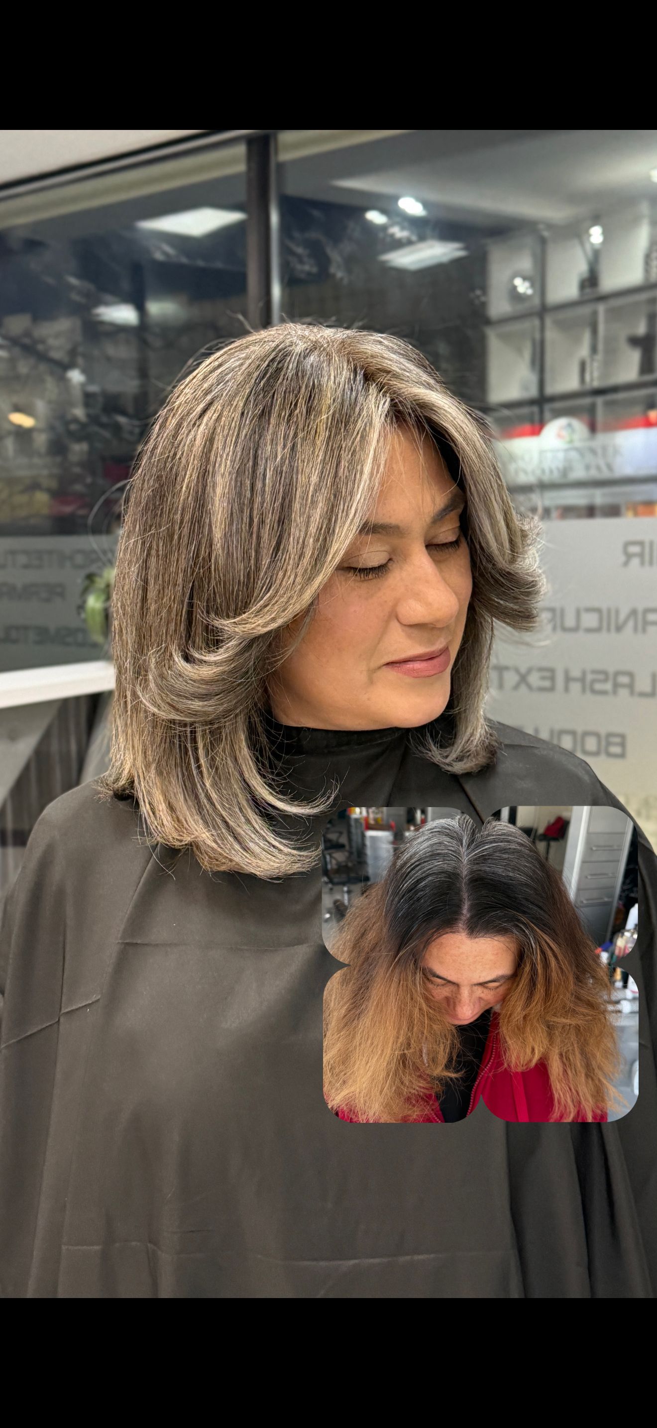 Belikma Zhigmitova — Cool Balayage ONESHOT Hair Awards entry