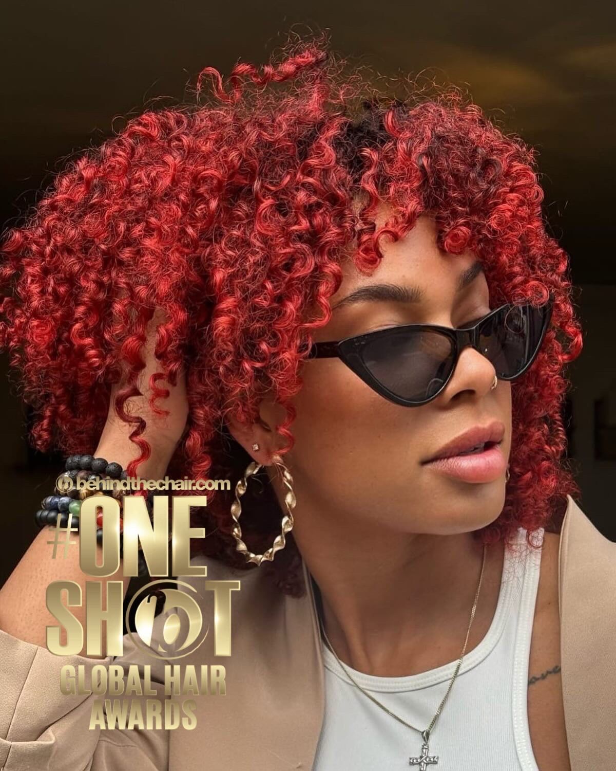 Savanna Ibrahim — Reds ONESHOT Hair Awards entry