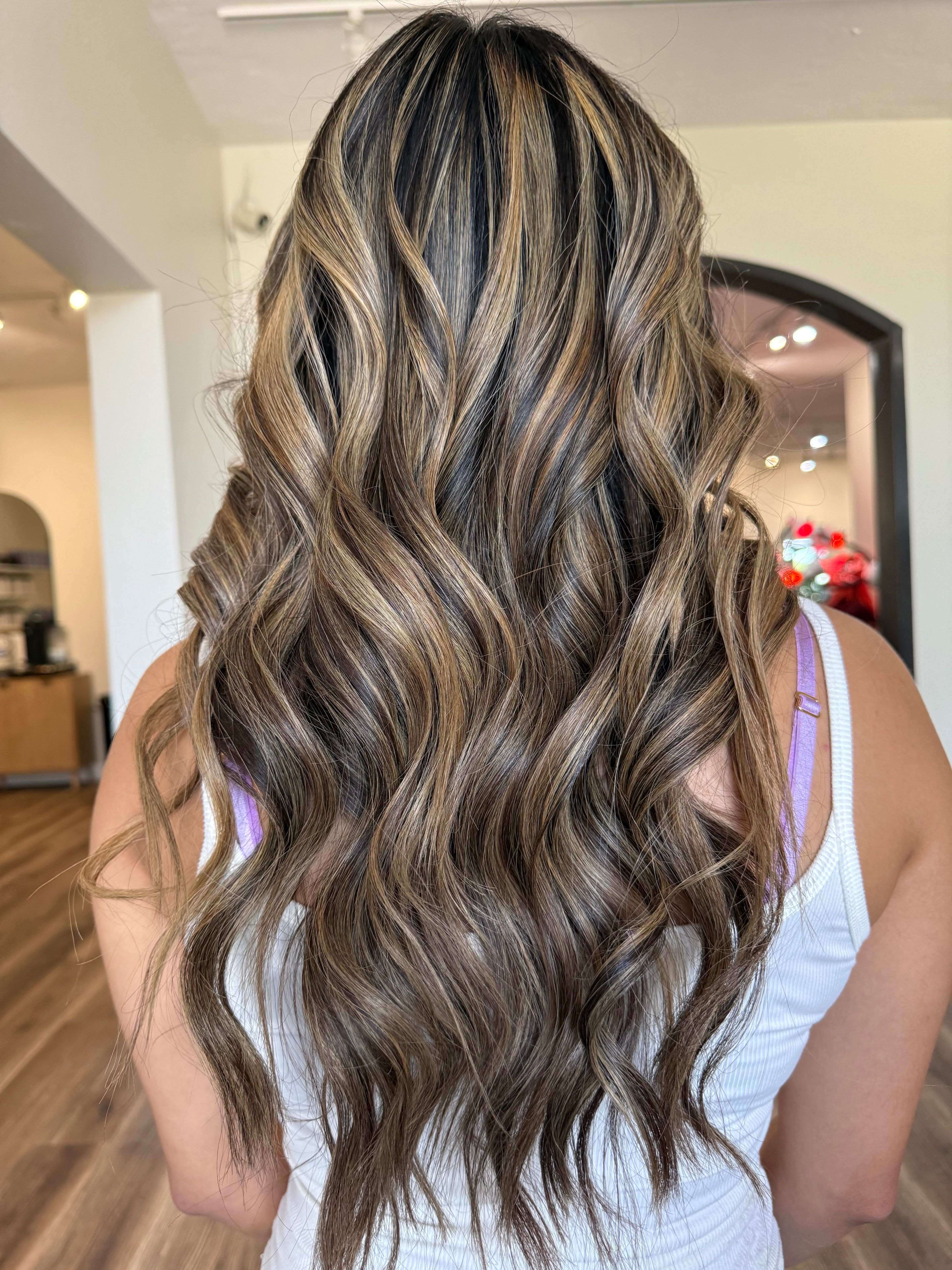 Nicole McQuery — Warm Balayage ONESHOT Hair Awards entry