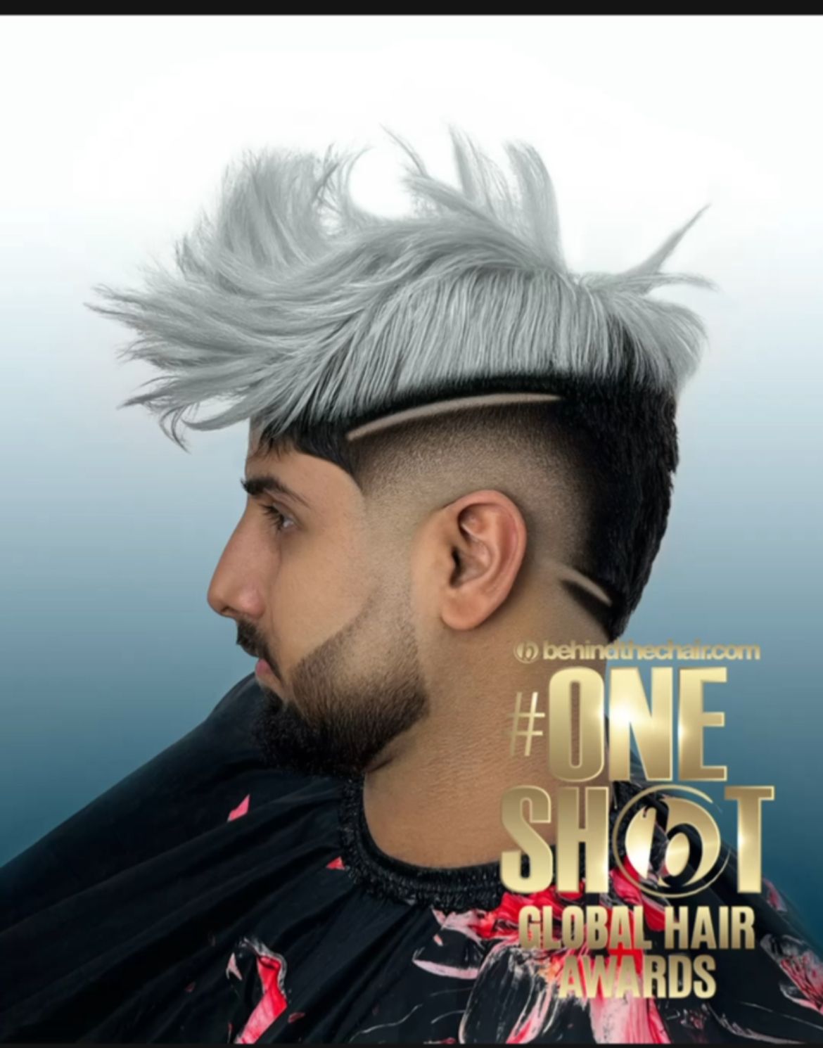 Soroush Charosaii — Fade ONESHOT Hair Awards entry
