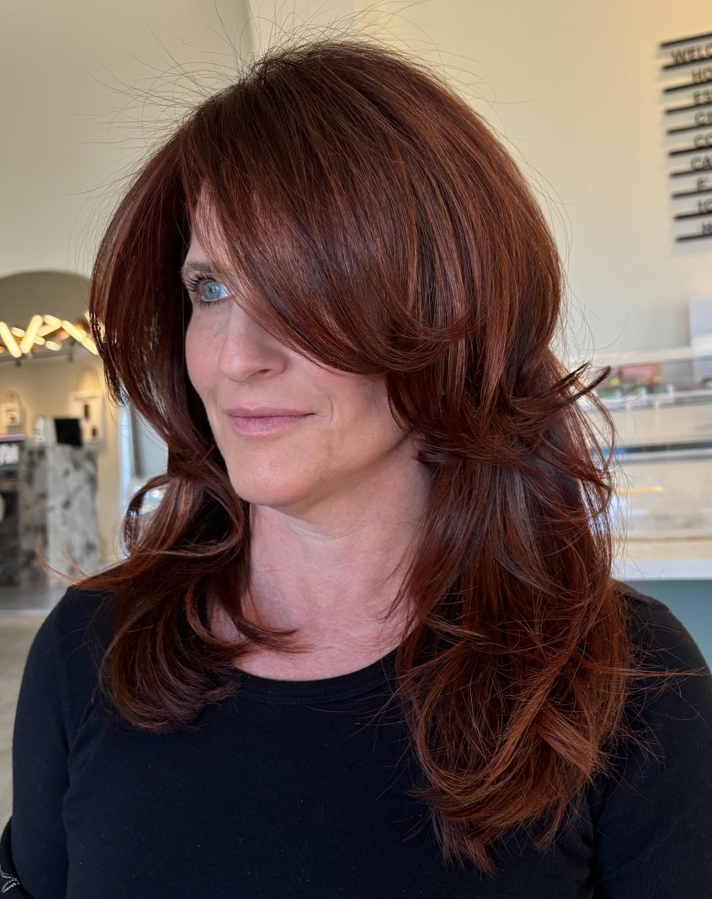 Paloma Luna — Reds ONESHOT Hair Awards entry