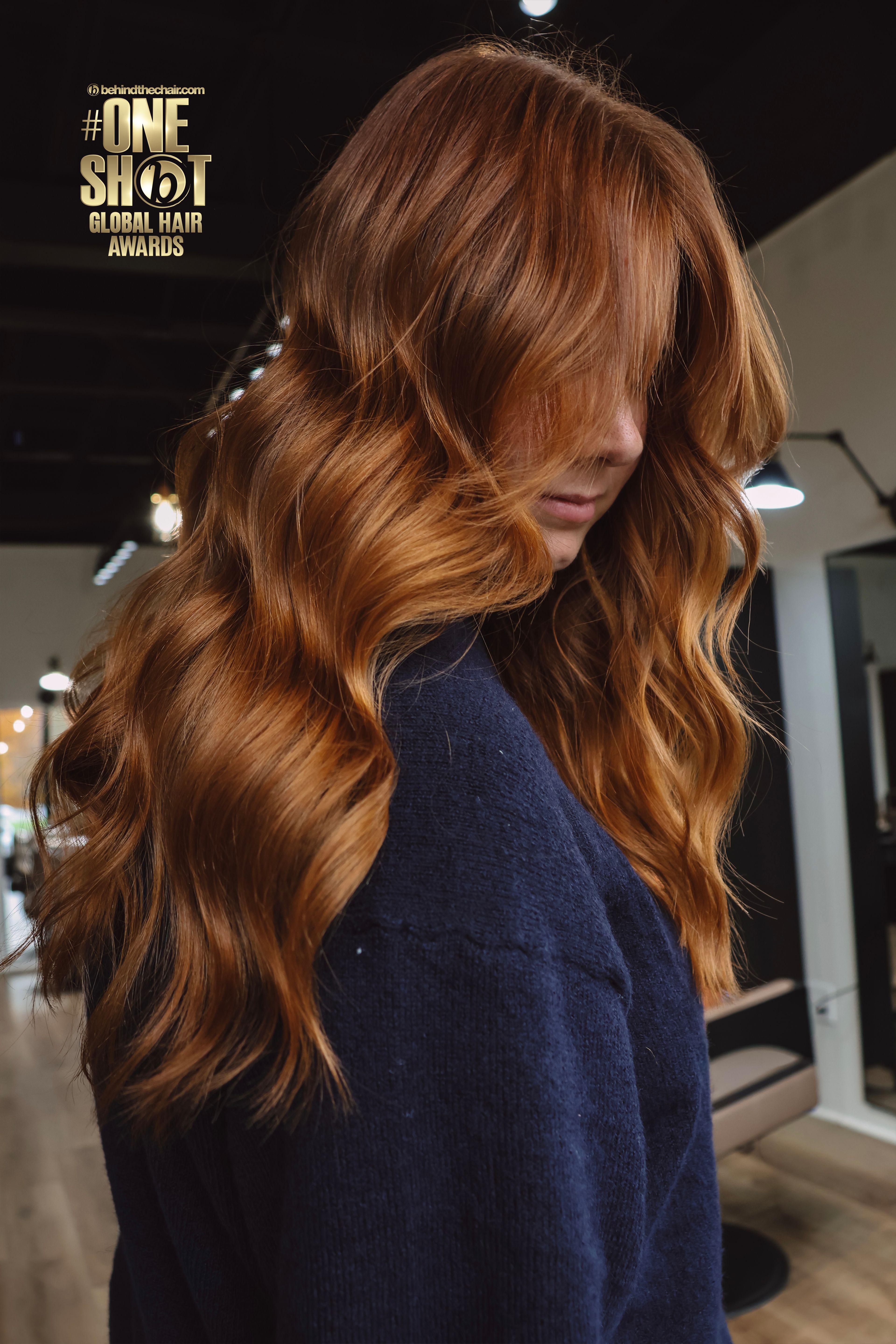 Elaina Trudell — Reds ONESHOT Hair Awards entry