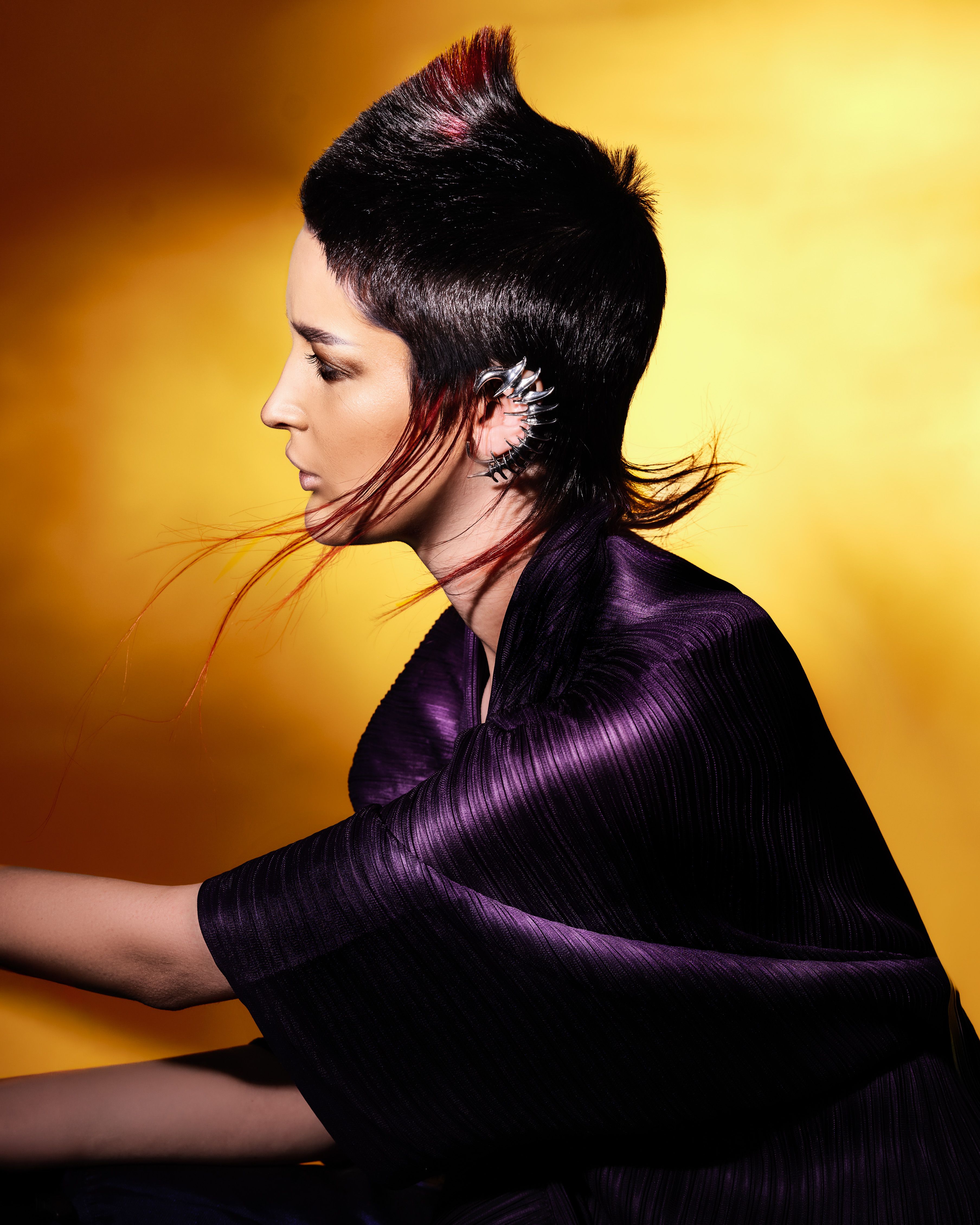 Viktoriia Vradii — Hair Cut Shot ONESHOT Hair Awards entry
