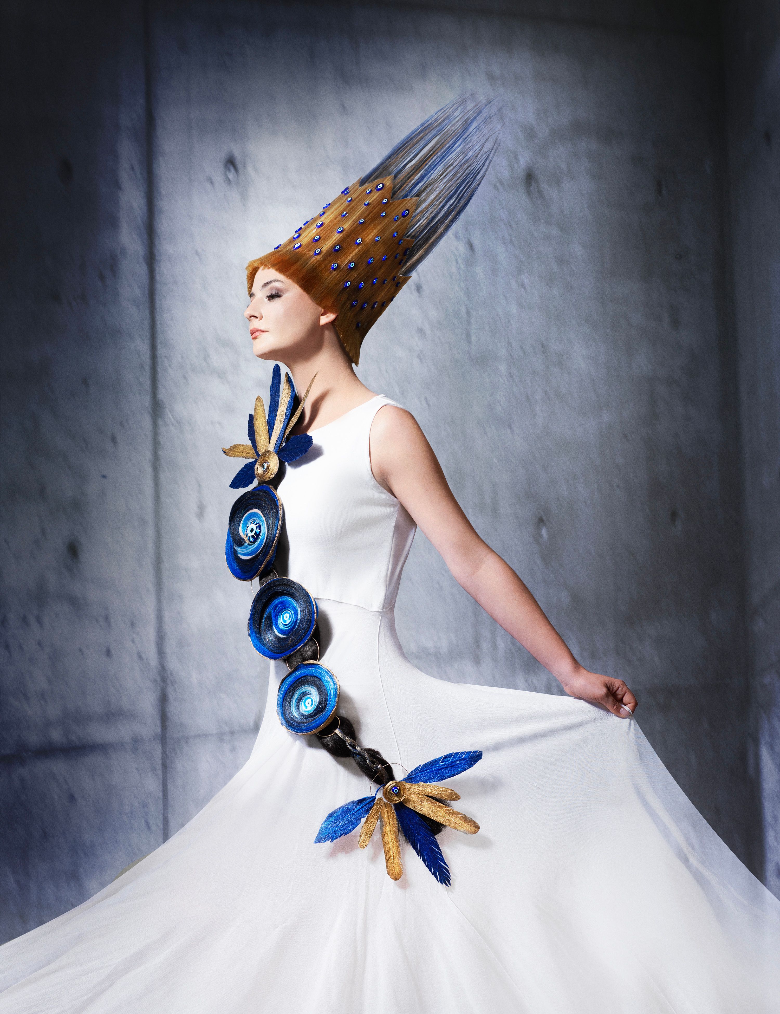 Mamak Tabatabaei — Avant-Garde Collection ONESHOT Hair Awards entry