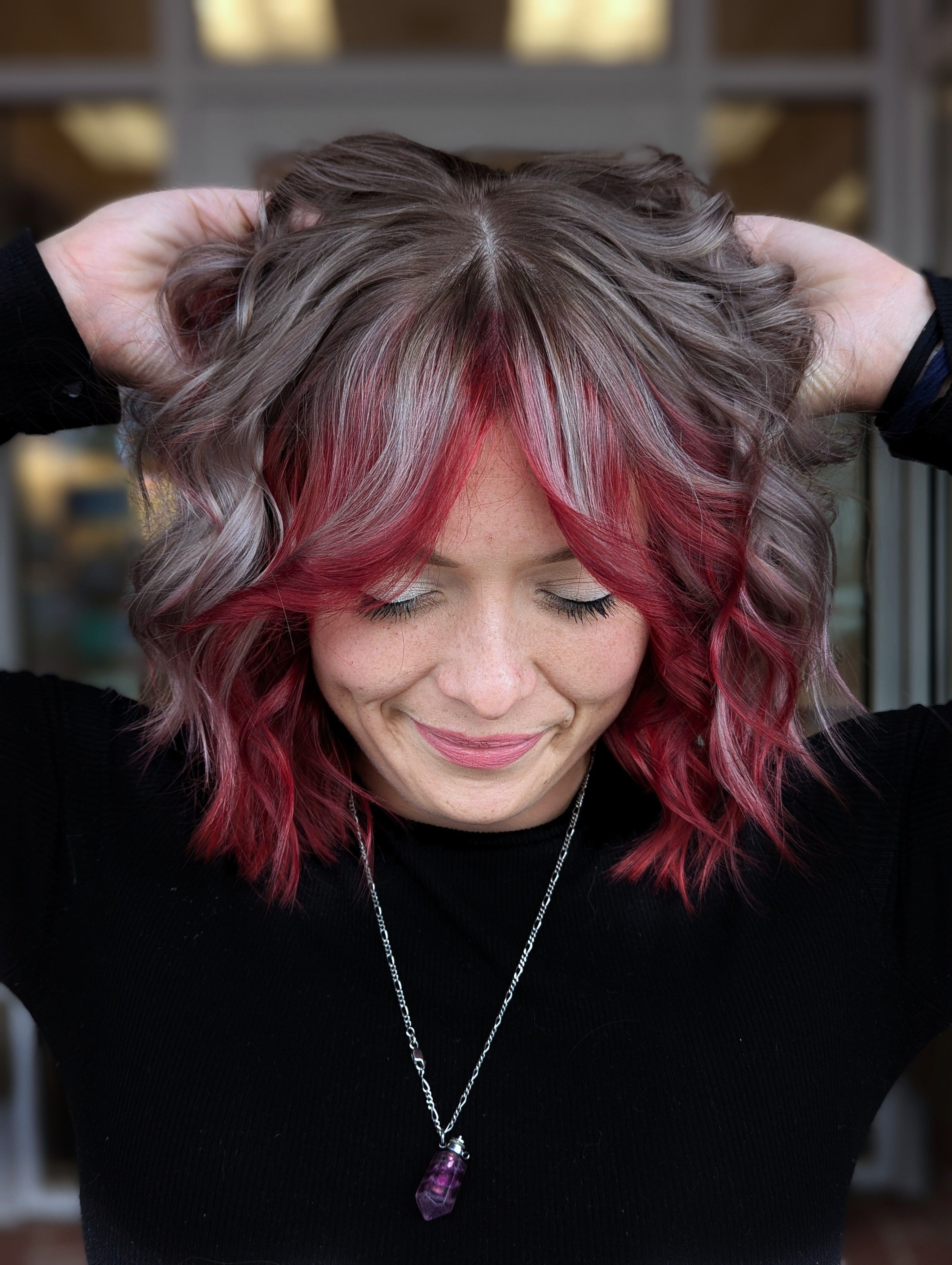 Hannah McGee — Color Blocking ONESHOT Hair Awards entry