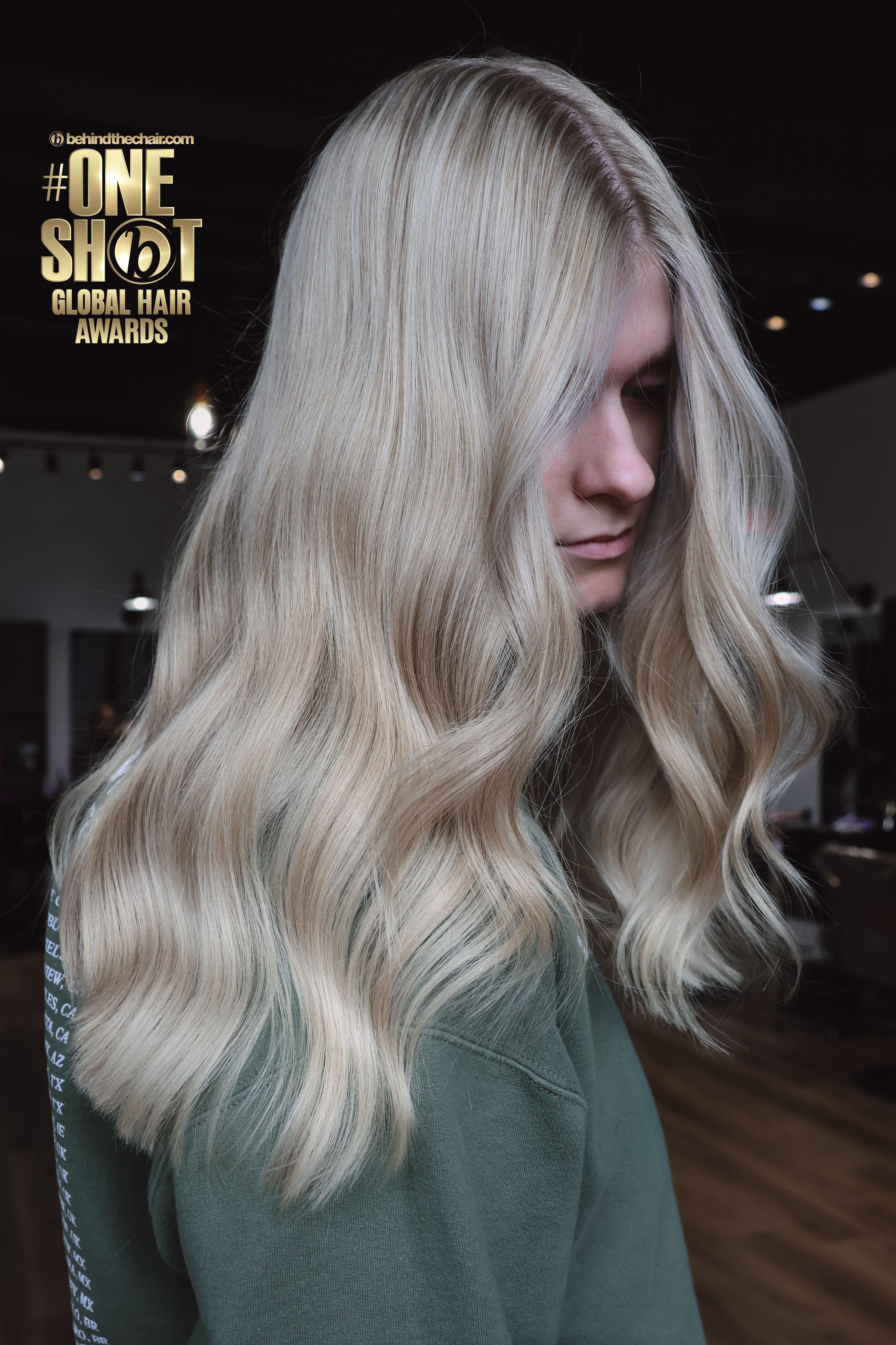 Elaina Trudell — Platinum ONESHOT Hair Awards entry