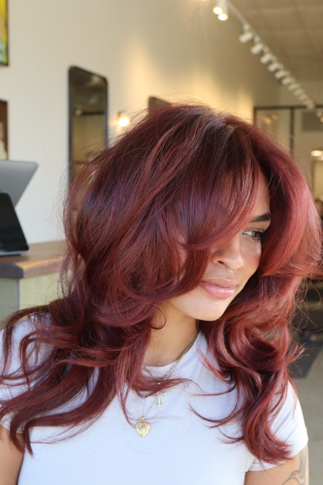 Karyssa Ruesga — Reds ONESHOT Hair Awards entry