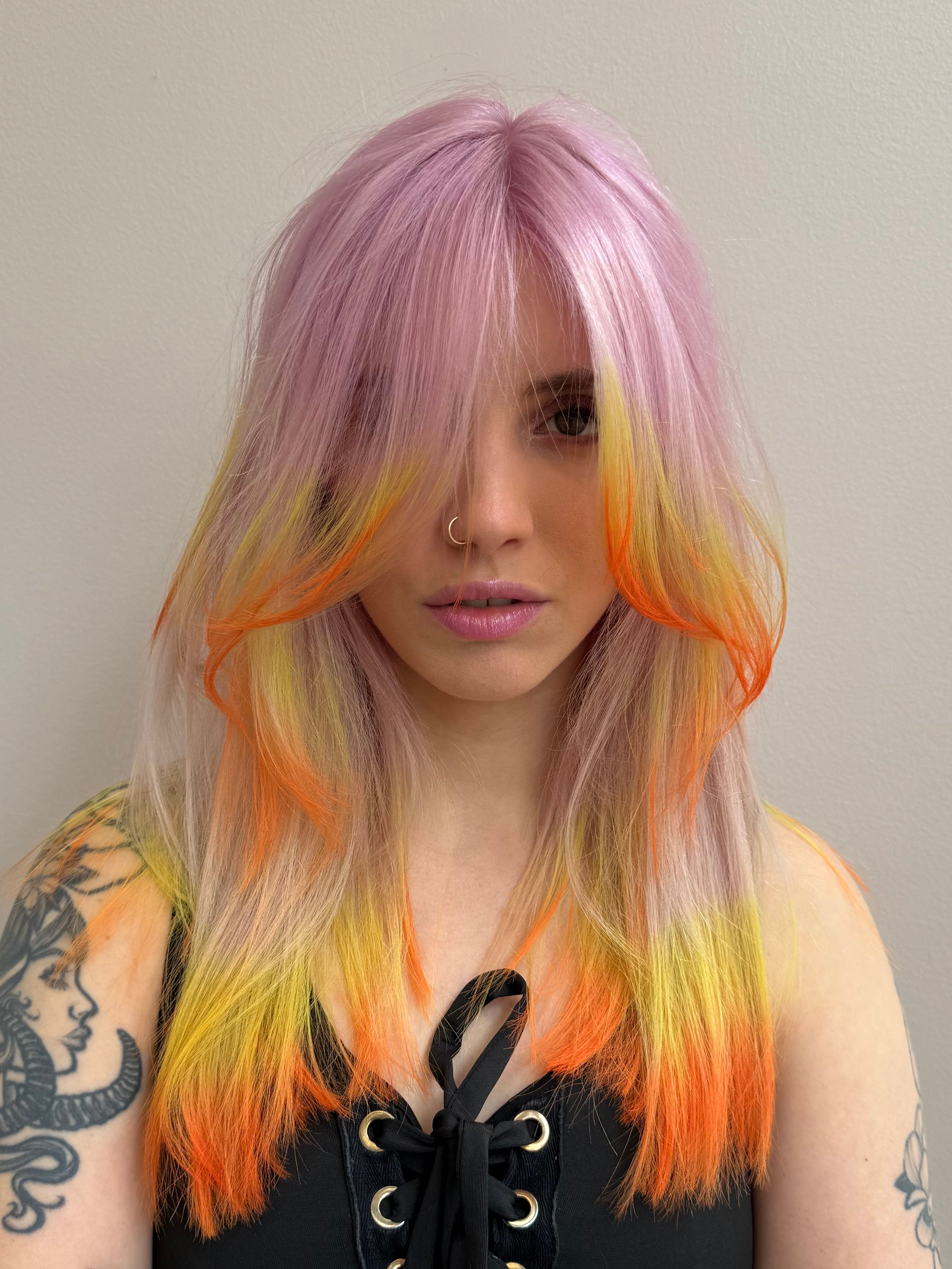 Jessica Phillips — Color Blocking ONESHOT Hair Awards entry