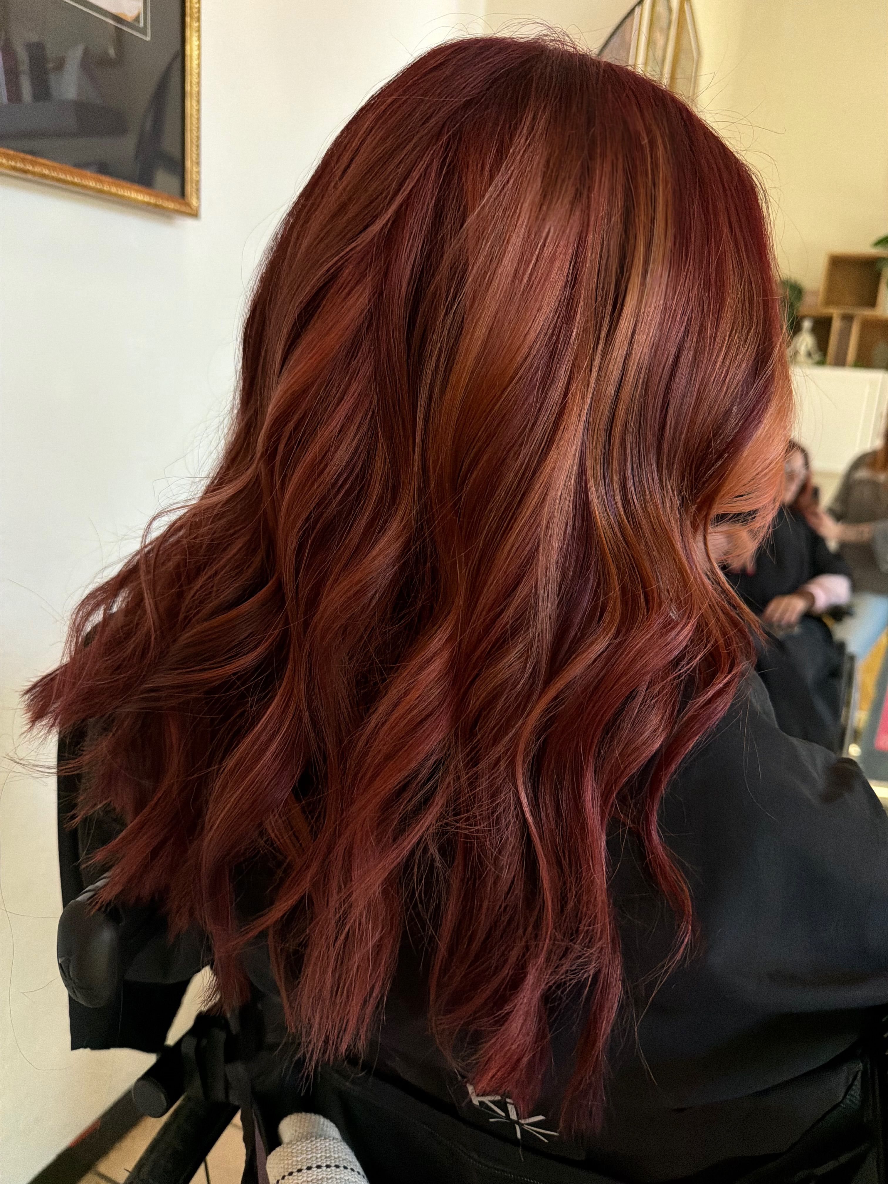 Skyeler Frett — Reds ONESHOT Hair Awards entry