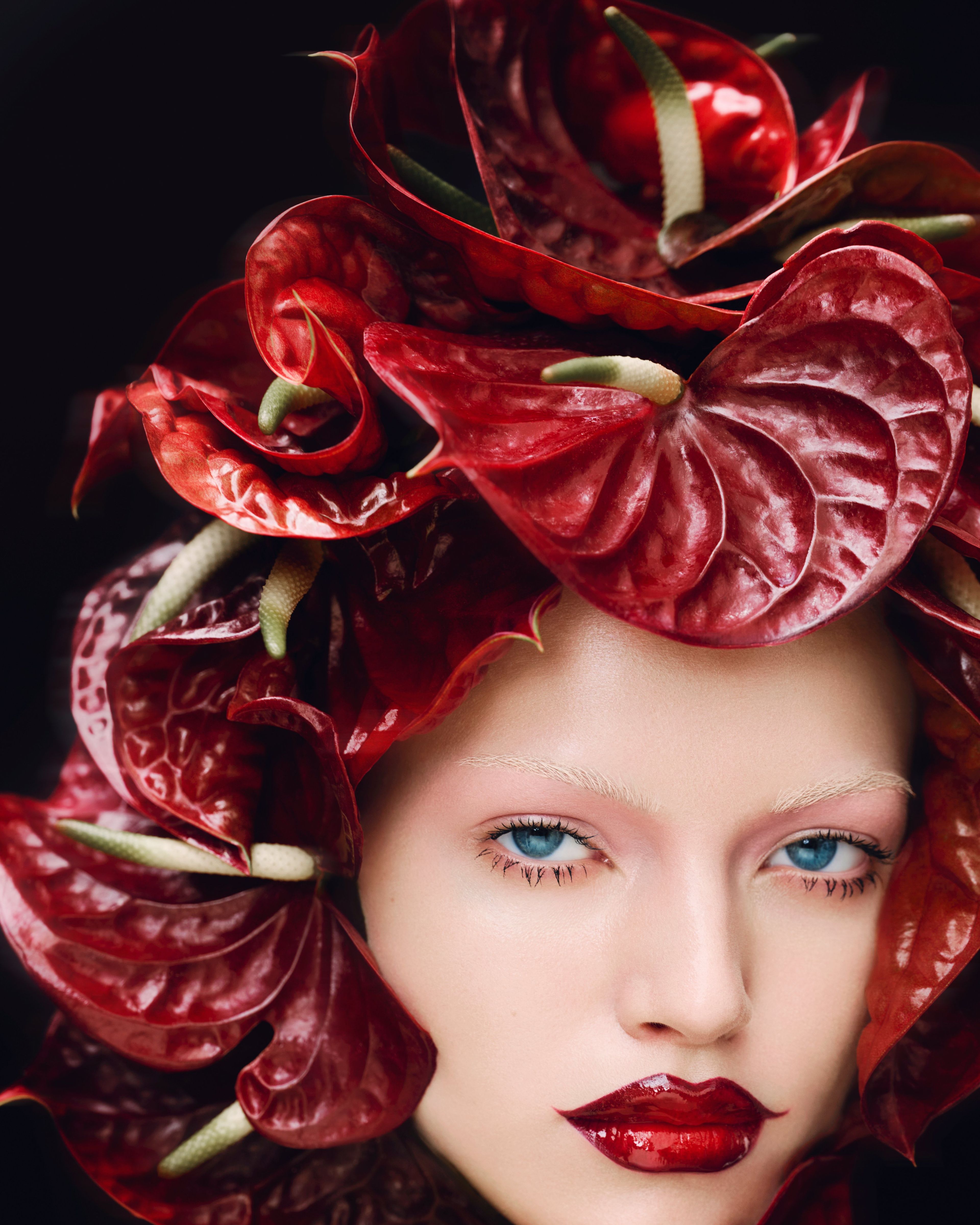 Viktoriia Vradii — Editorial Makeup Shot ONESHOT Hair Awards entry