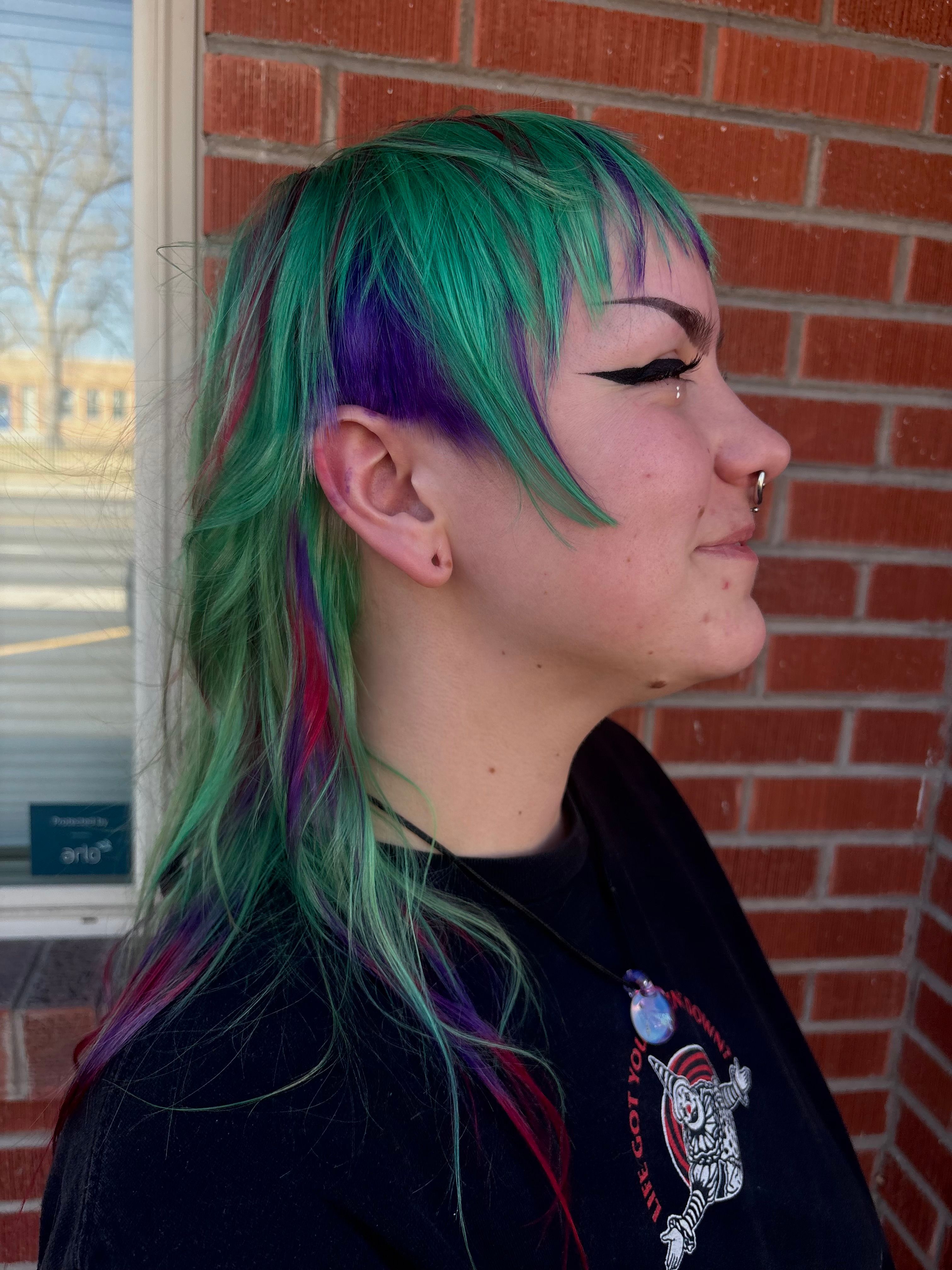 Kaci Mansfield — Shag/Mullet ONESHOT Hair Awards entry