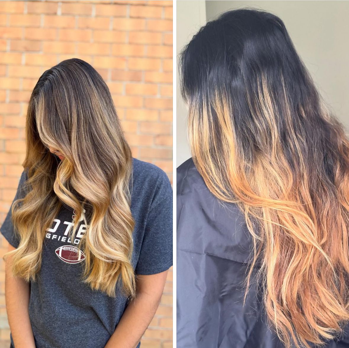 Nyasia Novak — Warm Balayage ONESHOT Hair Awards entry