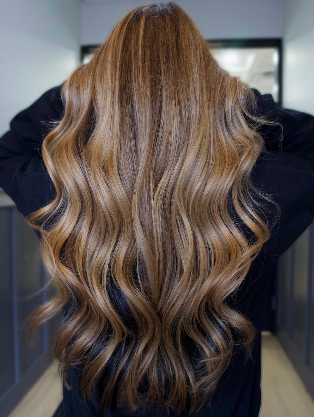 Nyasia Novak — Warm Balayage ONESHOT Hair Awards entry