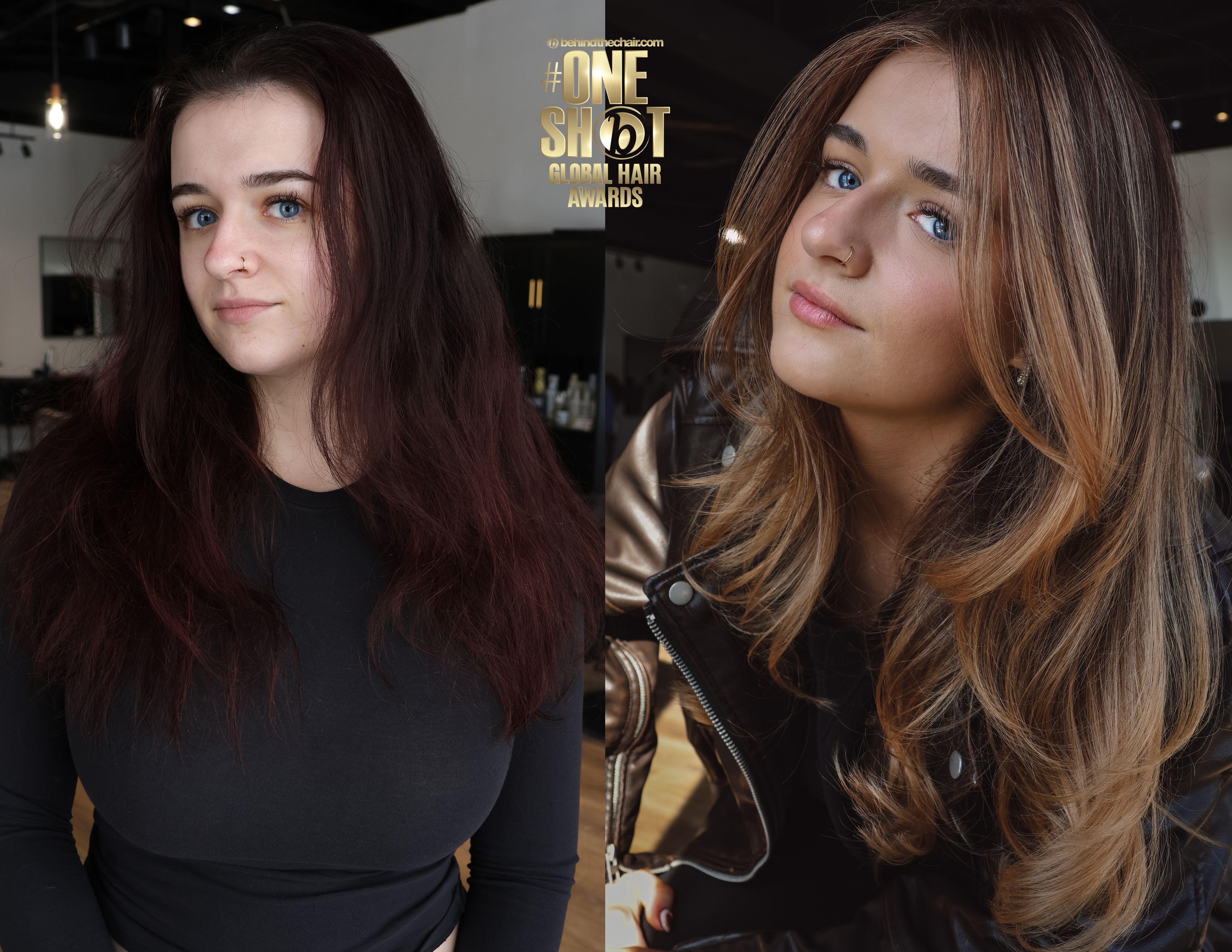 Elaina Trudell — Color Transformation ONESHOT Hair Awards entry