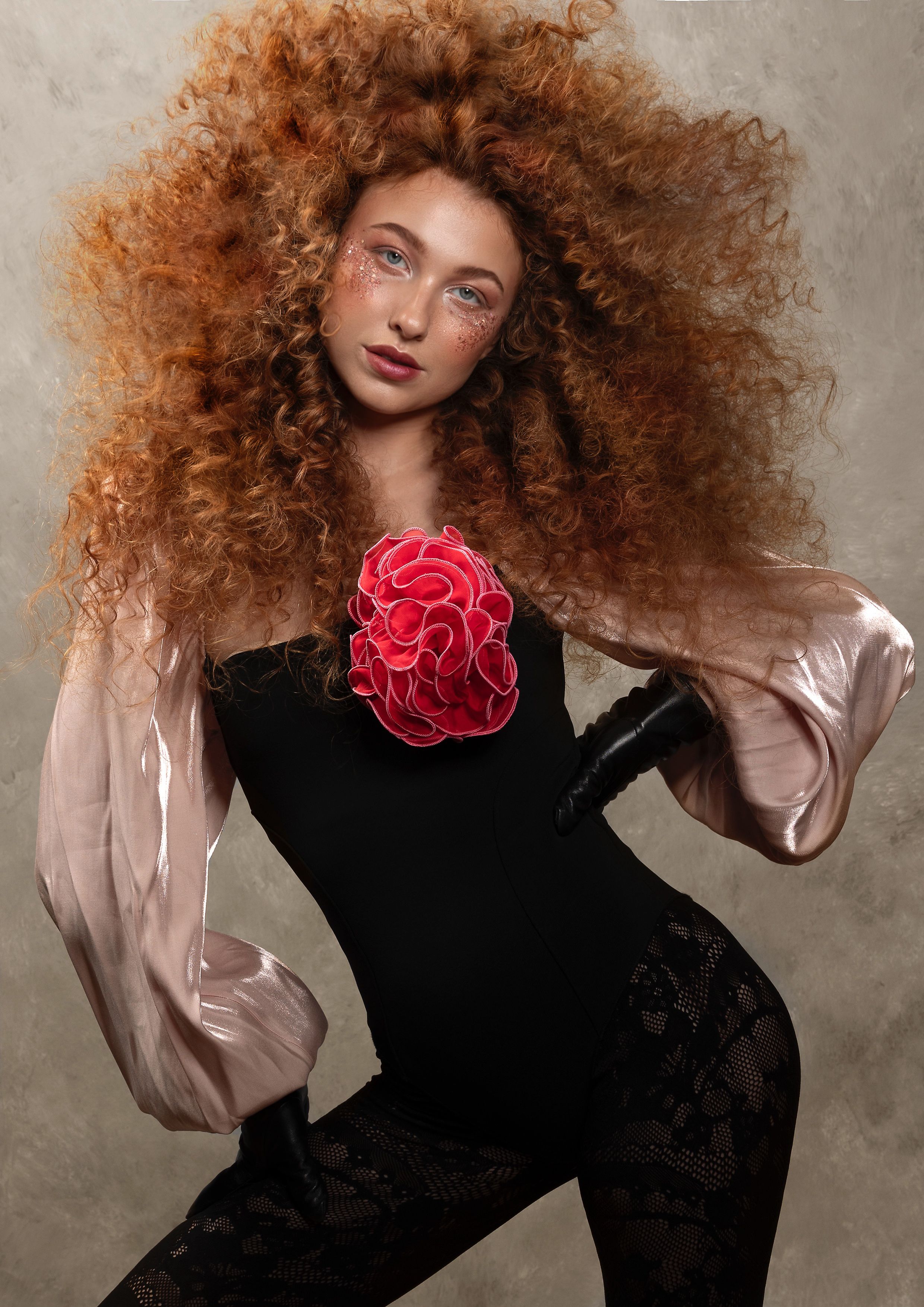 Avanti Kappers — Texture Shot ONESHOT Hair Awards entry