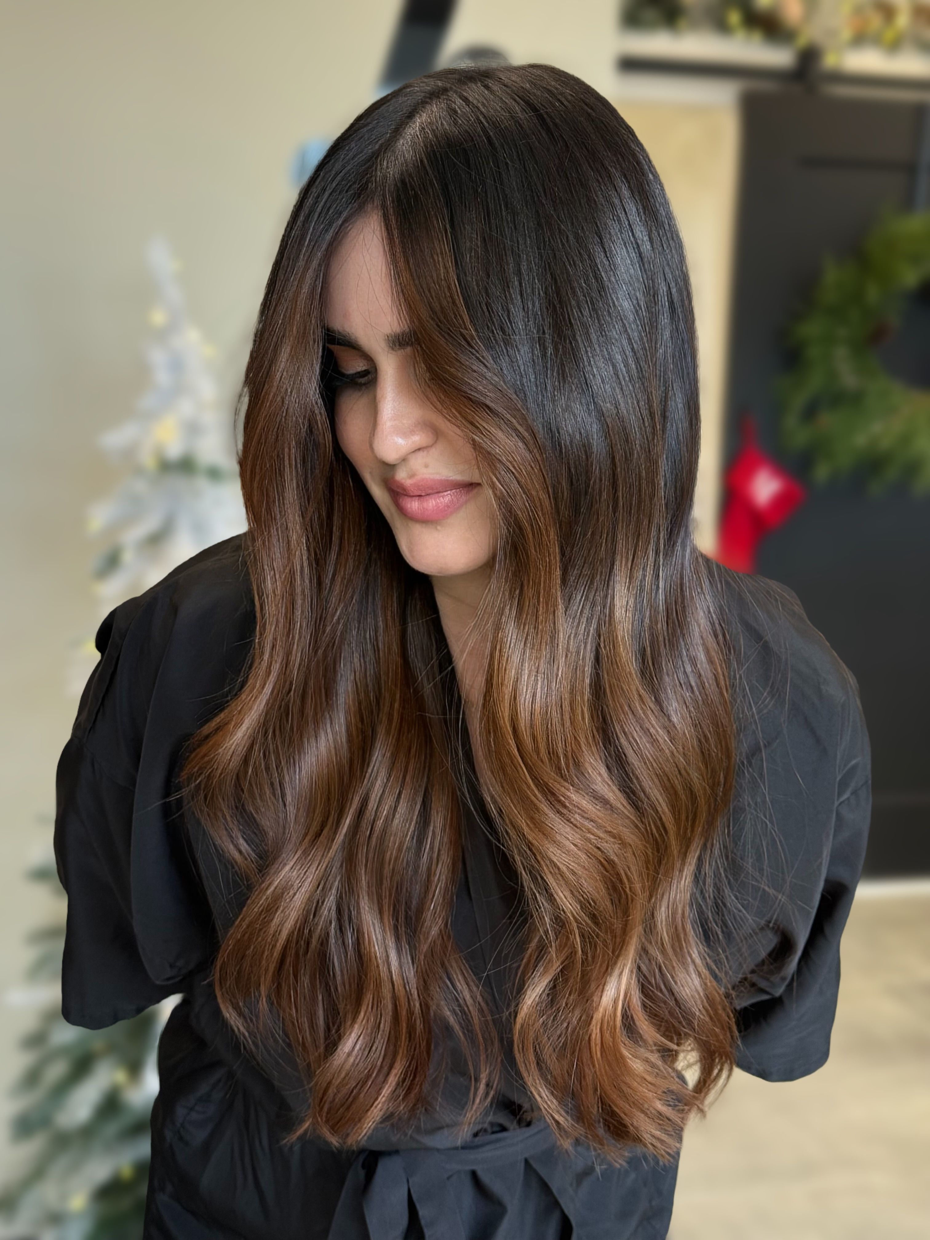 Jarelis Padua — Warm Balayage ONESHOT Hair Awards entry