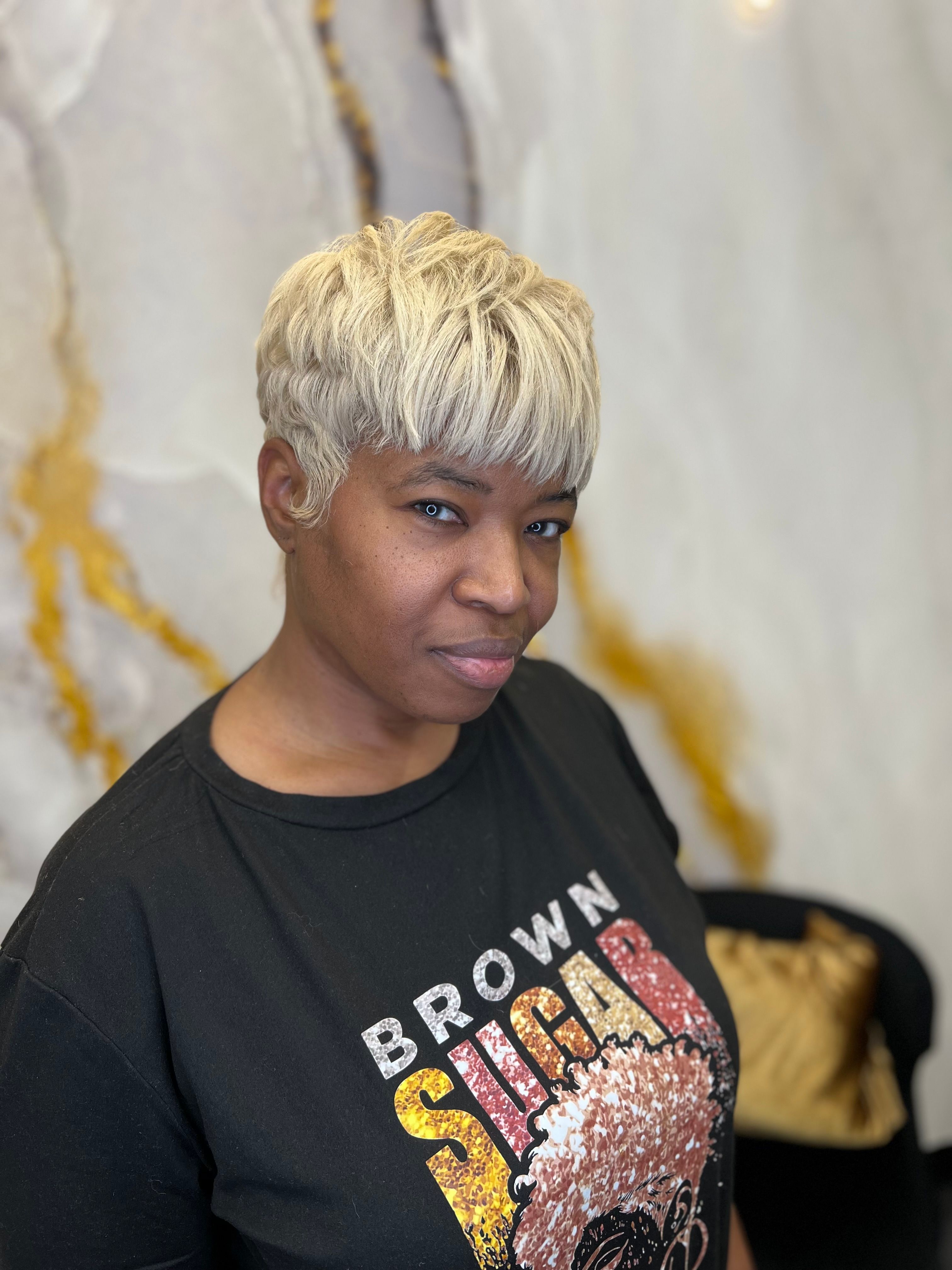 Tiffany Jenerette — Pixie/Bixie ONESHOT Hair Awards entry