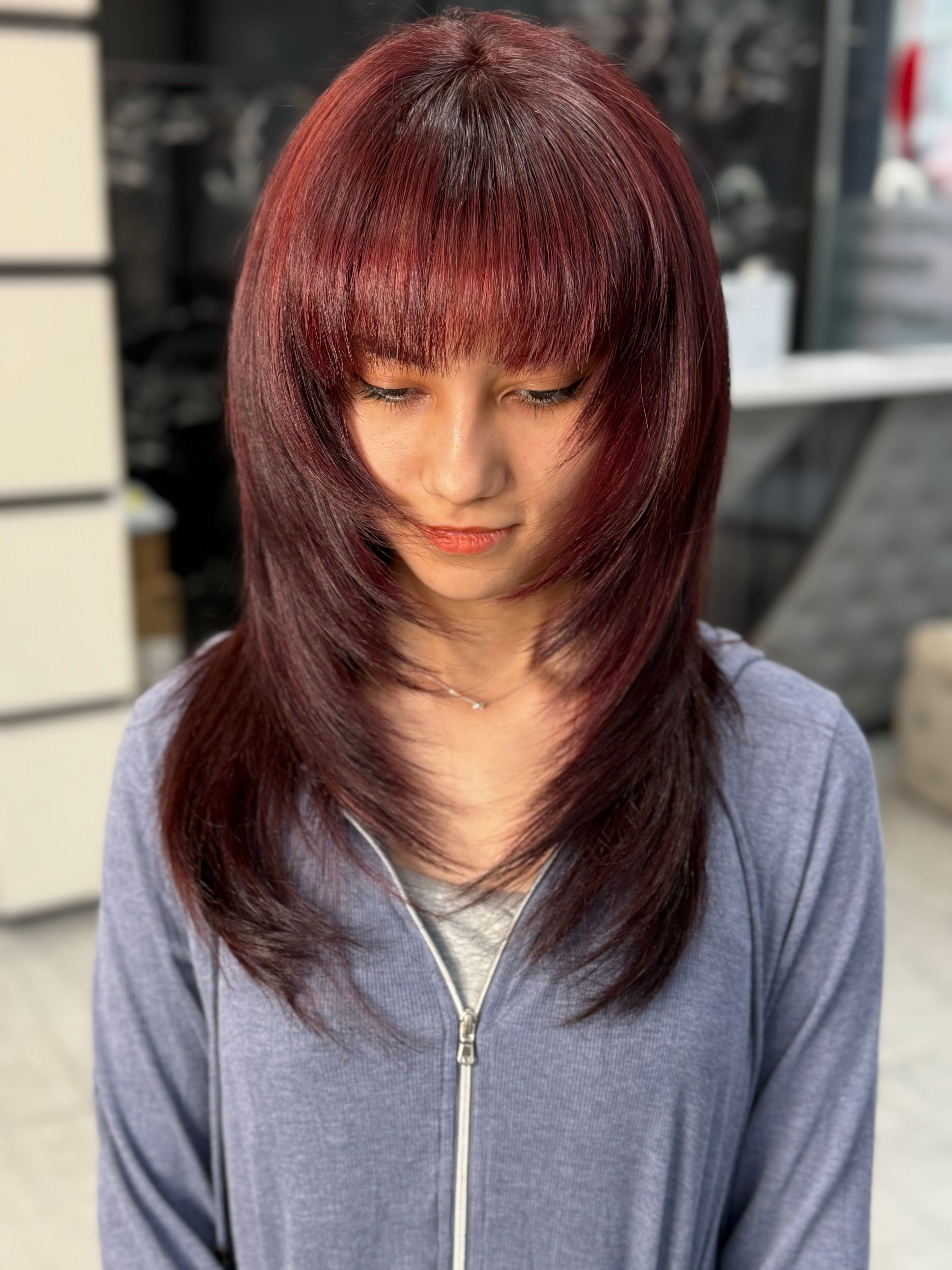 Elena Skriabina — Reds ONESHOT Hair Awards entry