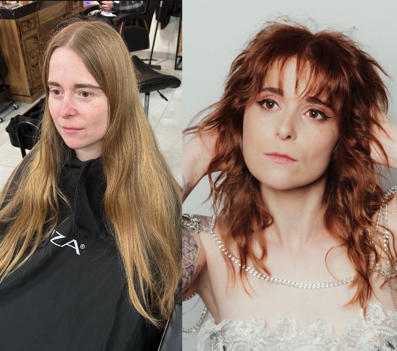Celine Lasseel — Cut Transformation ONESHOT Hair Awards entry