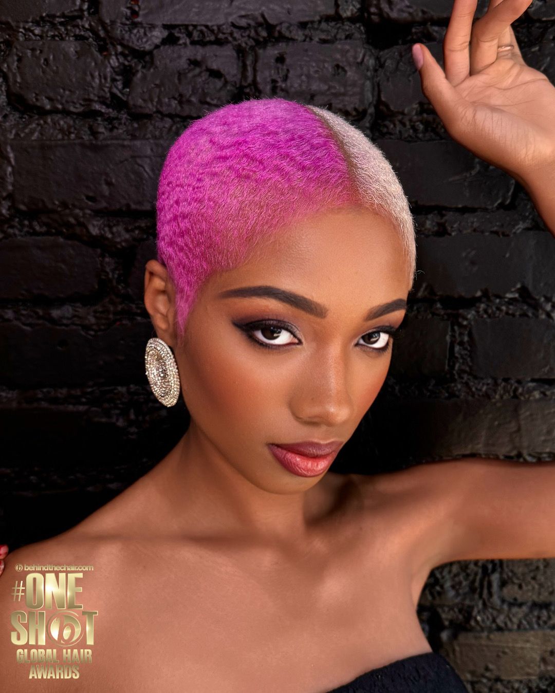 Tahirah Carter — Pixie/Bixie ONESHOT Hair Awards entry