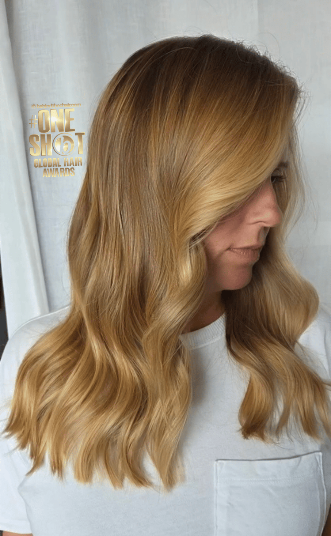 Michelle Arms — Warm Balayage ONESHOT Hair Awards entry