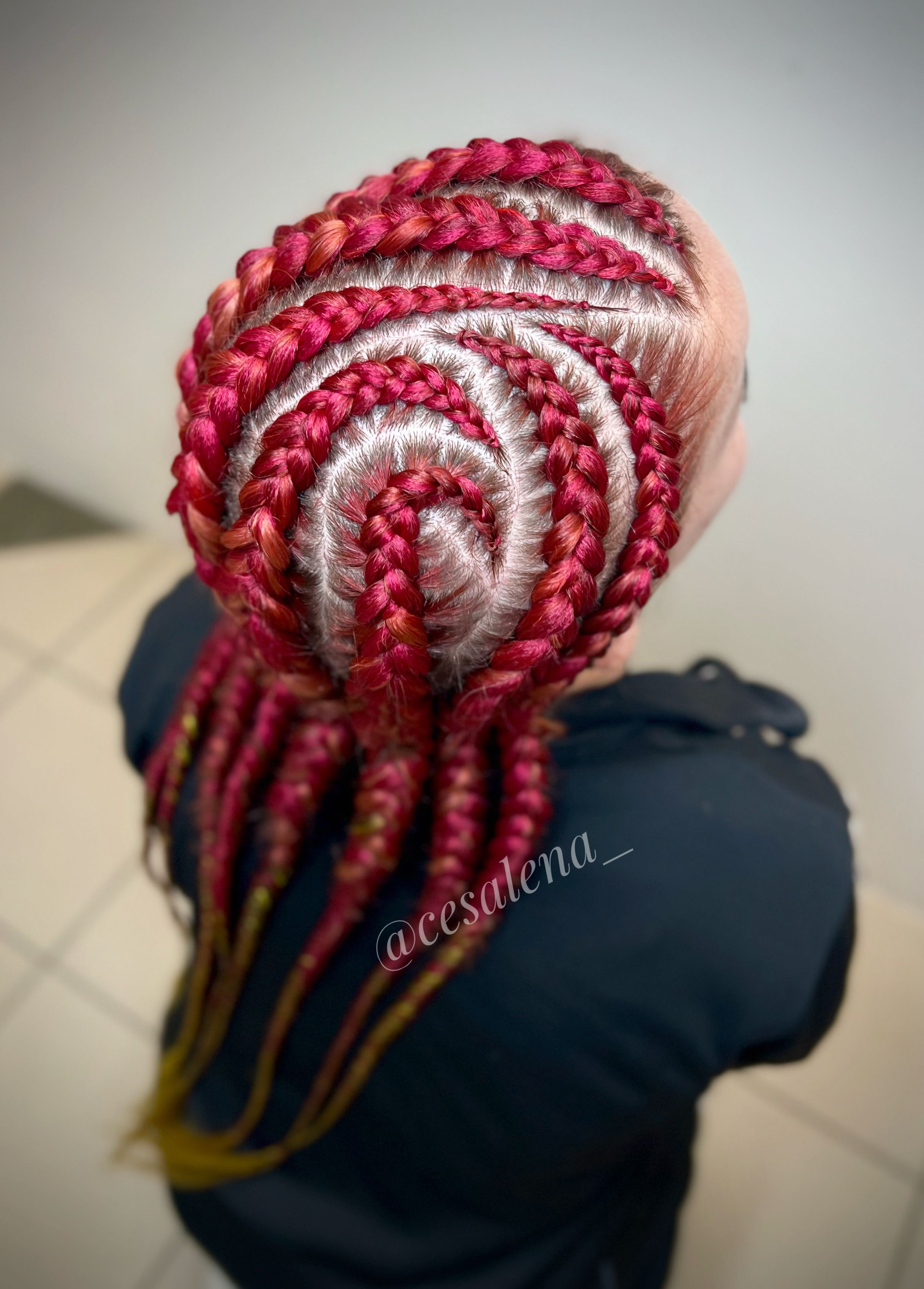 Lenka Urbankova — Intricate Braids & Twists ONESHOT Hair Awards entry