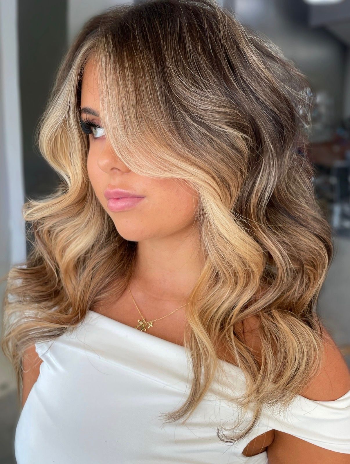 Michelle Reynolds — Warm Balayage ONESHOT Hair Awards entry