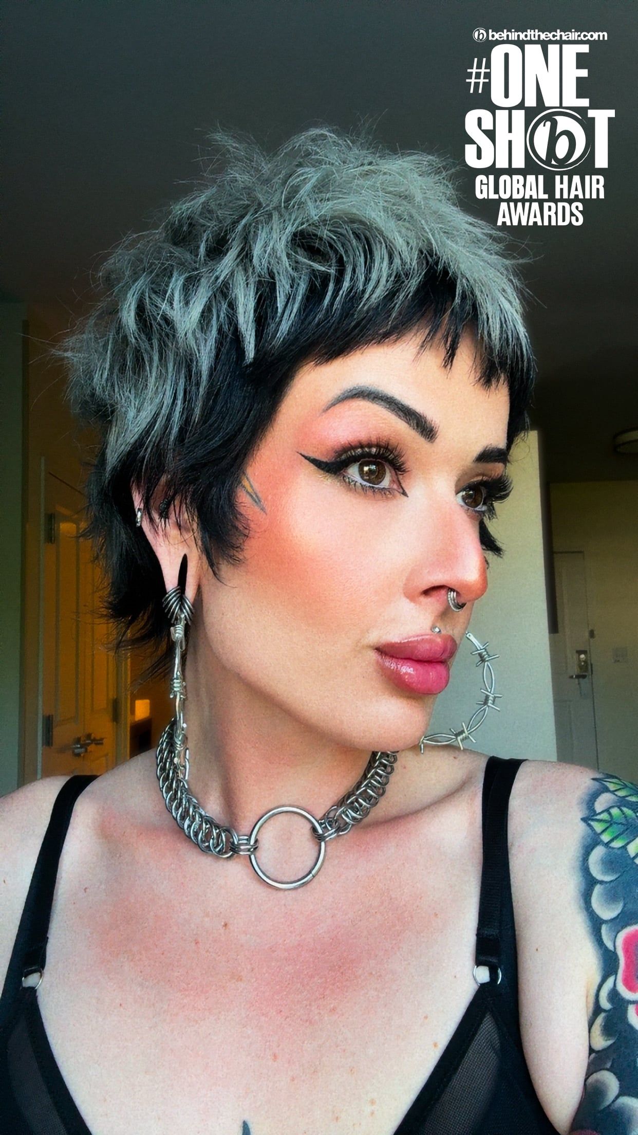 Cierra Fleischmann — Pixie/Bixie ONESHOT Hair Awards entry