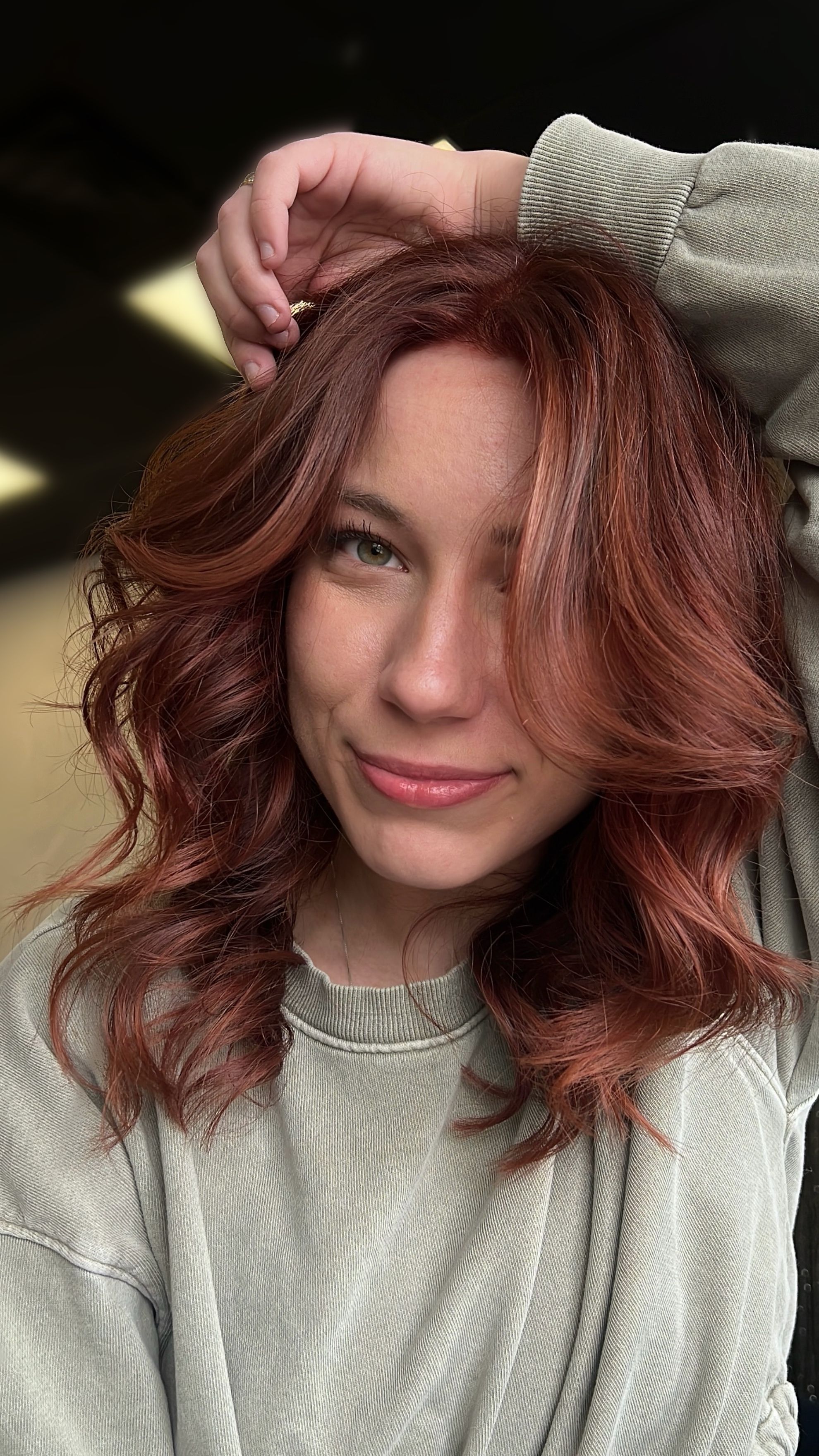 Sarah Santella — Reds ONESHOT Hair Awards entry