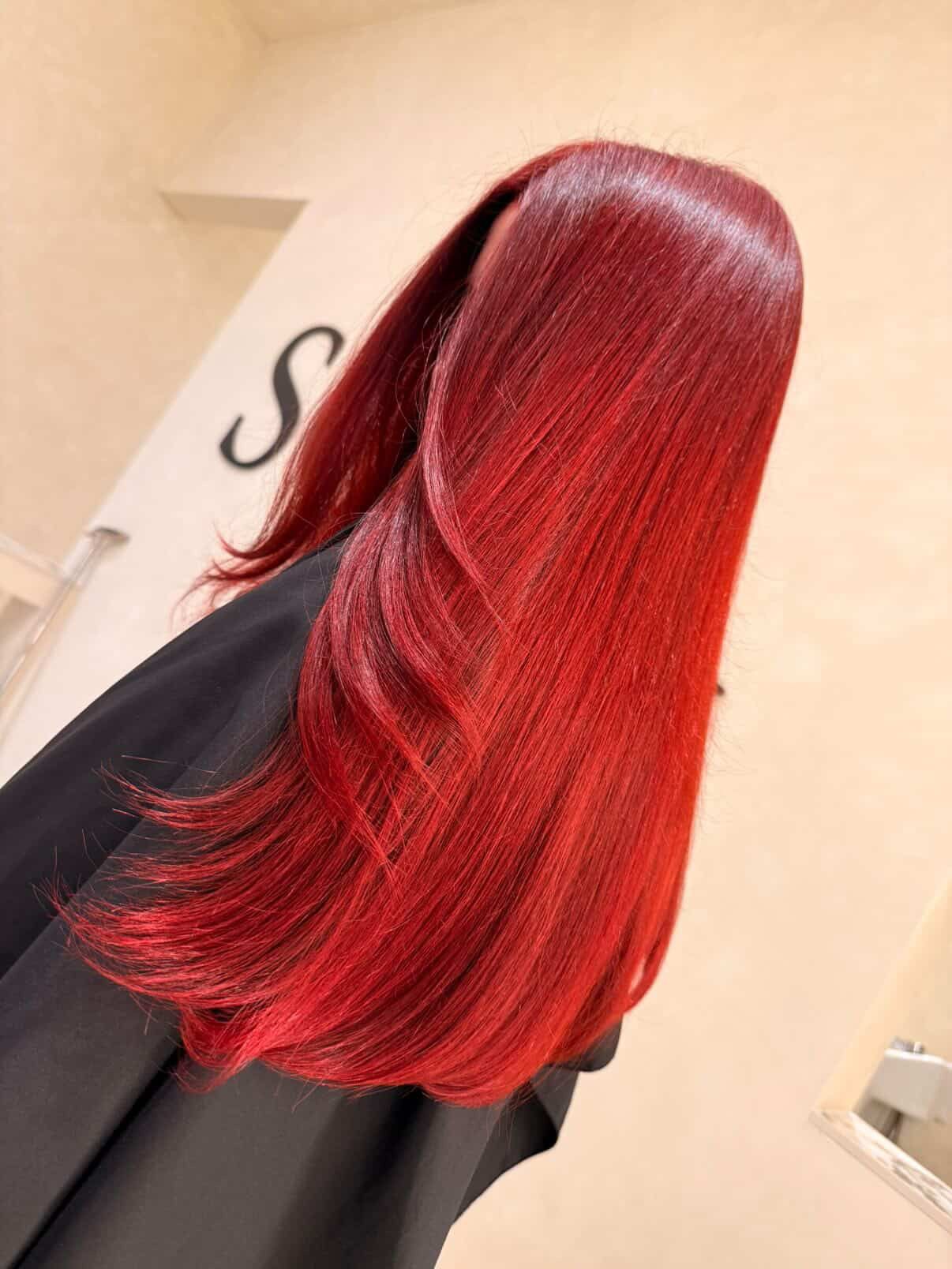 Sophie Saunders — Reds ONESHOT Hair Awards entry