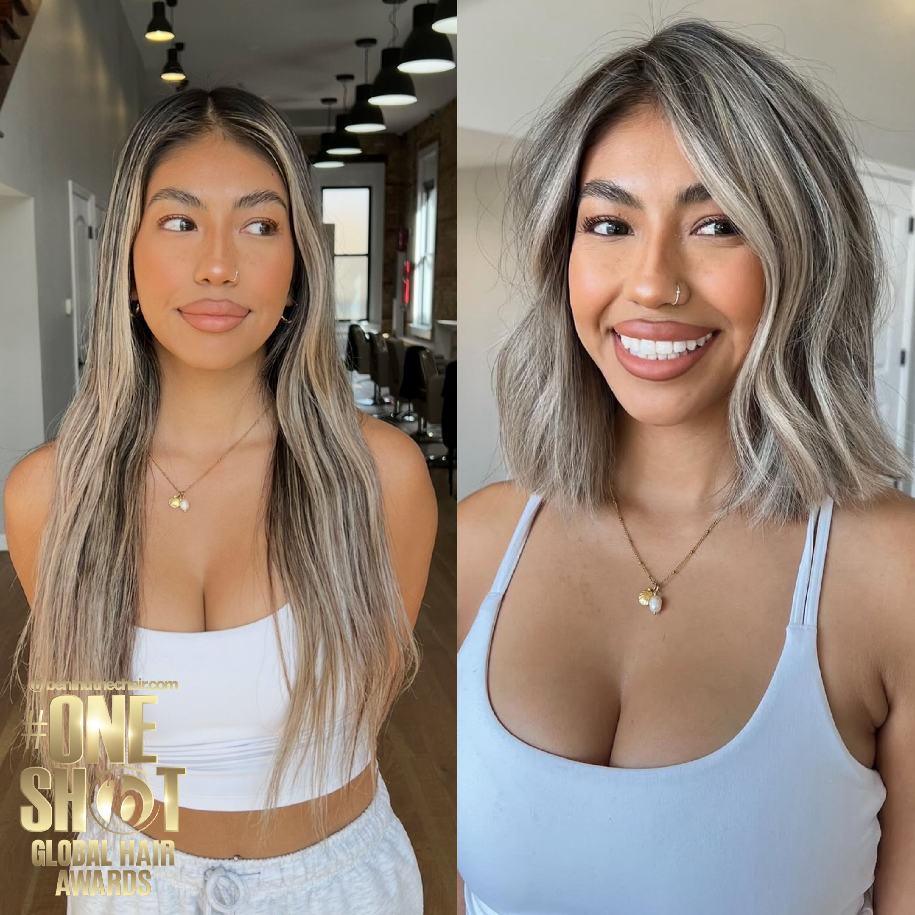 Nubia Bonilla — Cut Transformation ONESHOT Hair Awards entry