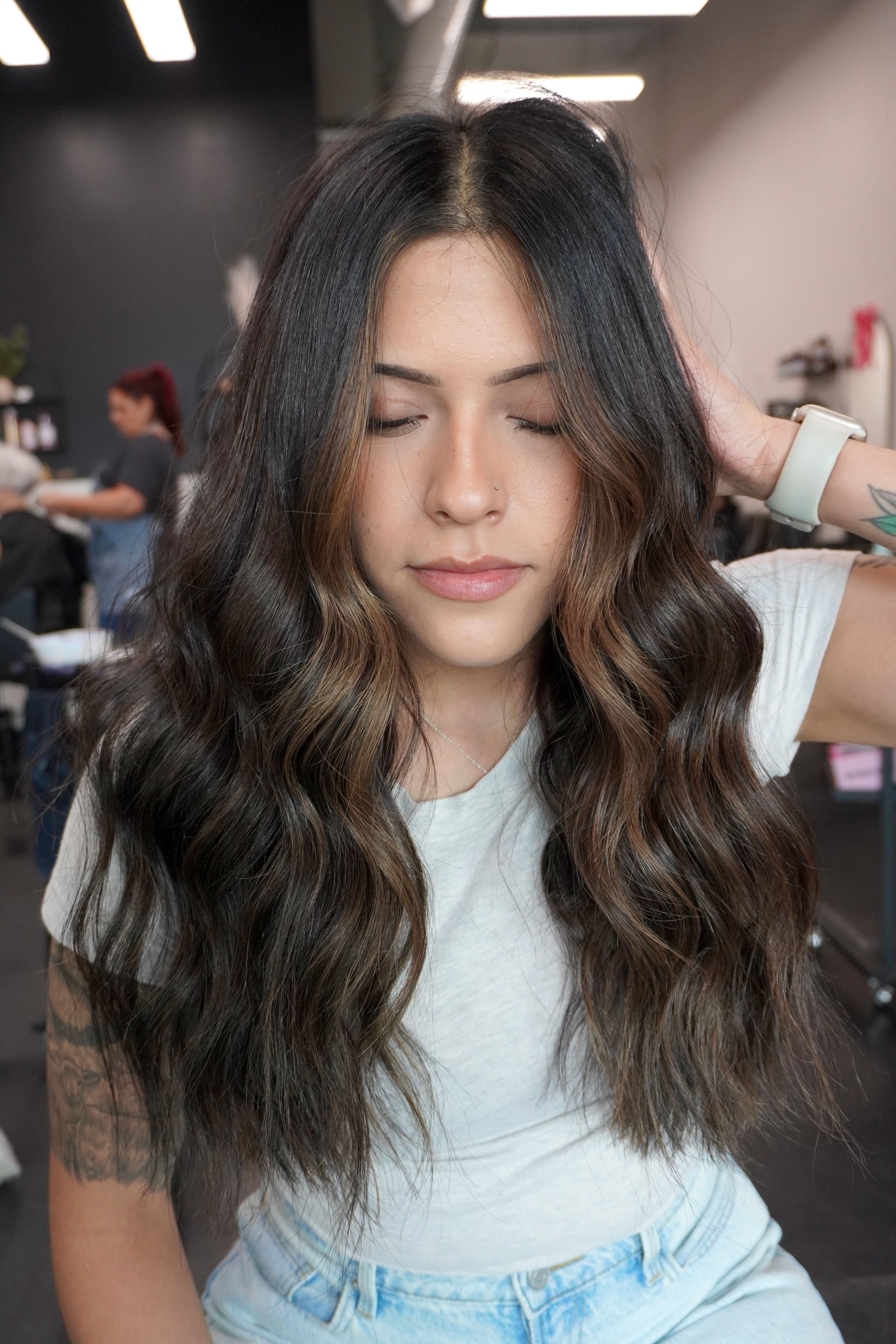 Daniela Villa — Brunettes ONESHOT Hair Awards entry