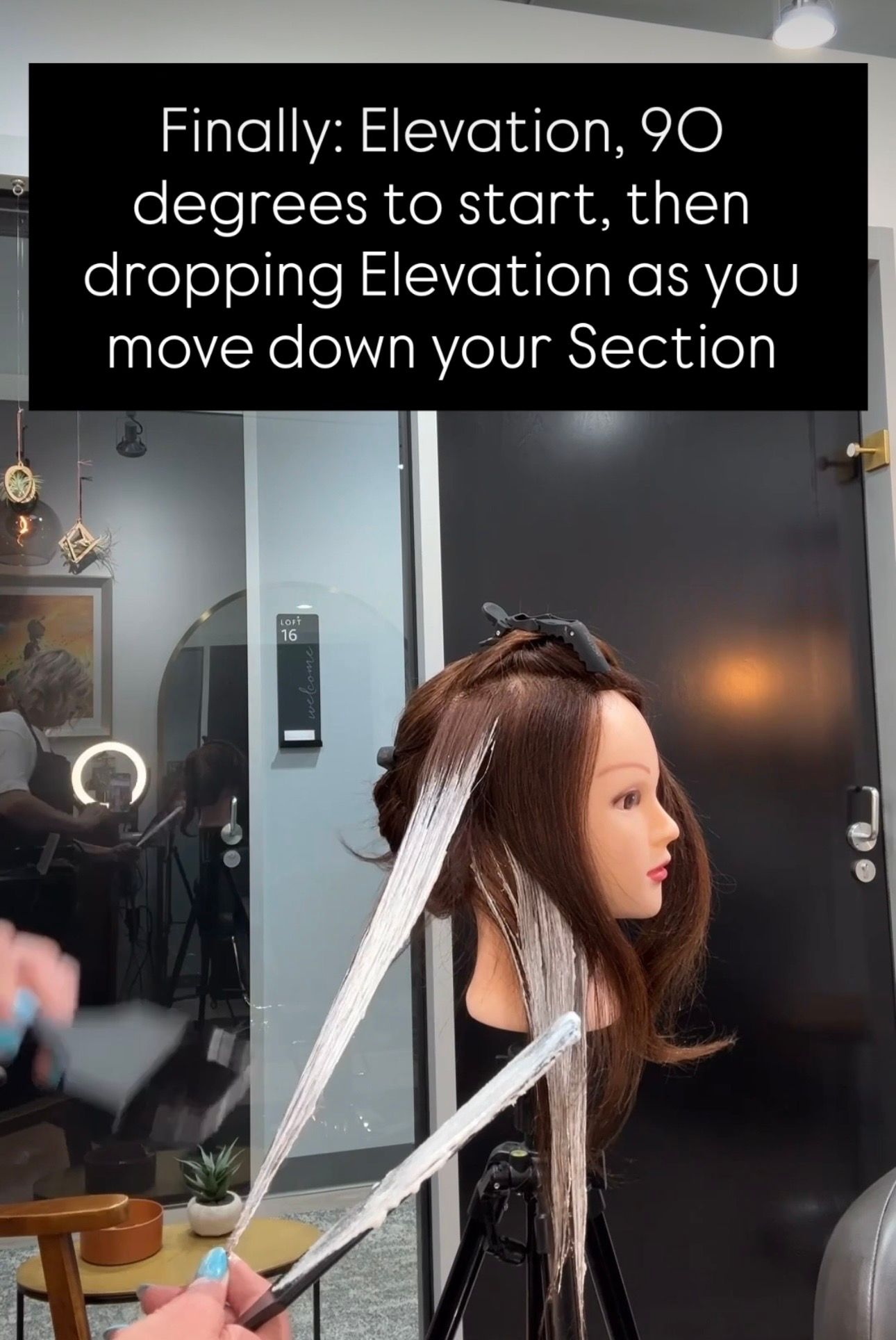 Sherri Swann — Color Education Video ONESHOT Hair Awards entry