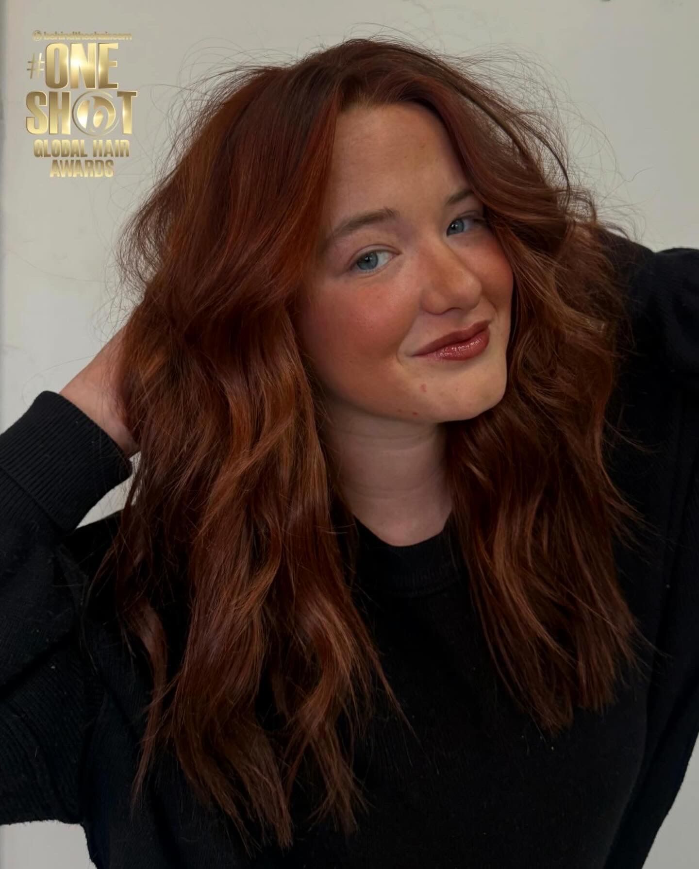 Libby Shores — Reds ONESHOT Hair Awards entry