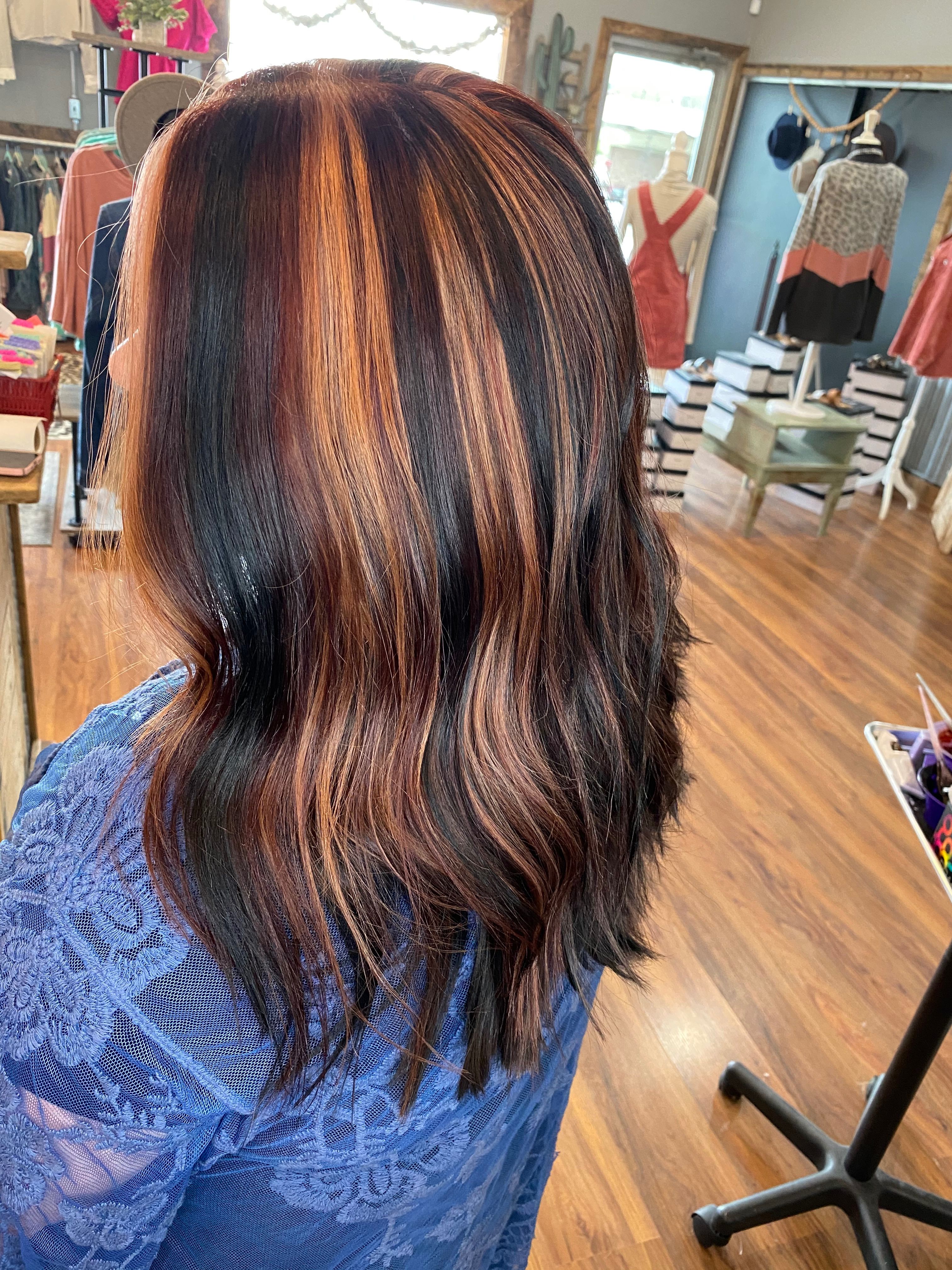 Tiffani Evans — Color Blocking ONESHOT Hair Awards entry