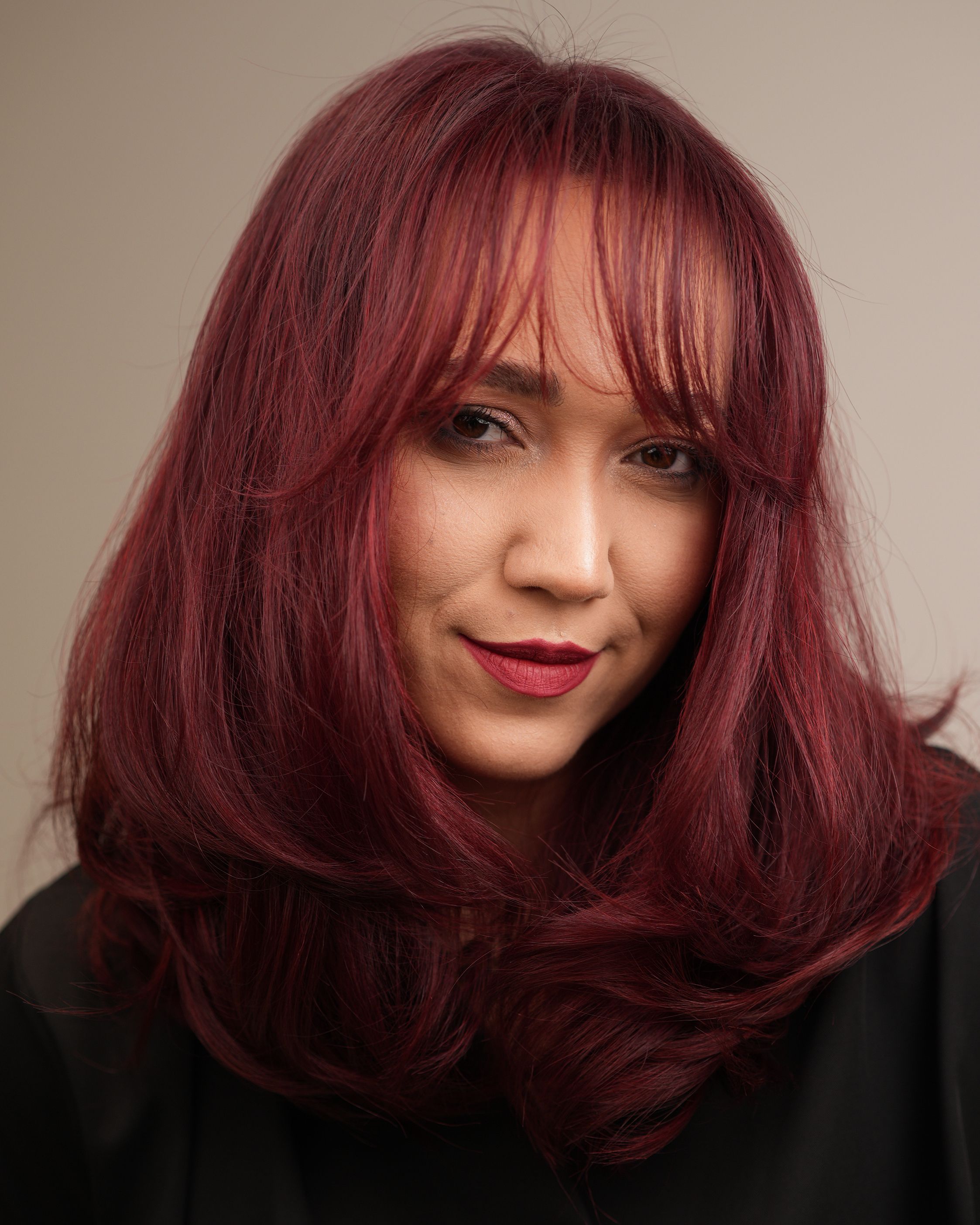 Mengli Kazanseva — Reds ONESHOT Hair Awards entry