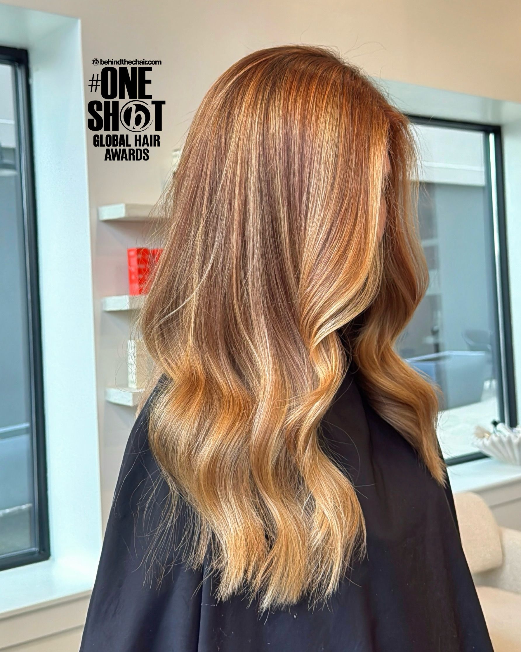 Chloe Strubel — Reds ONESHOT Hair Awards entry